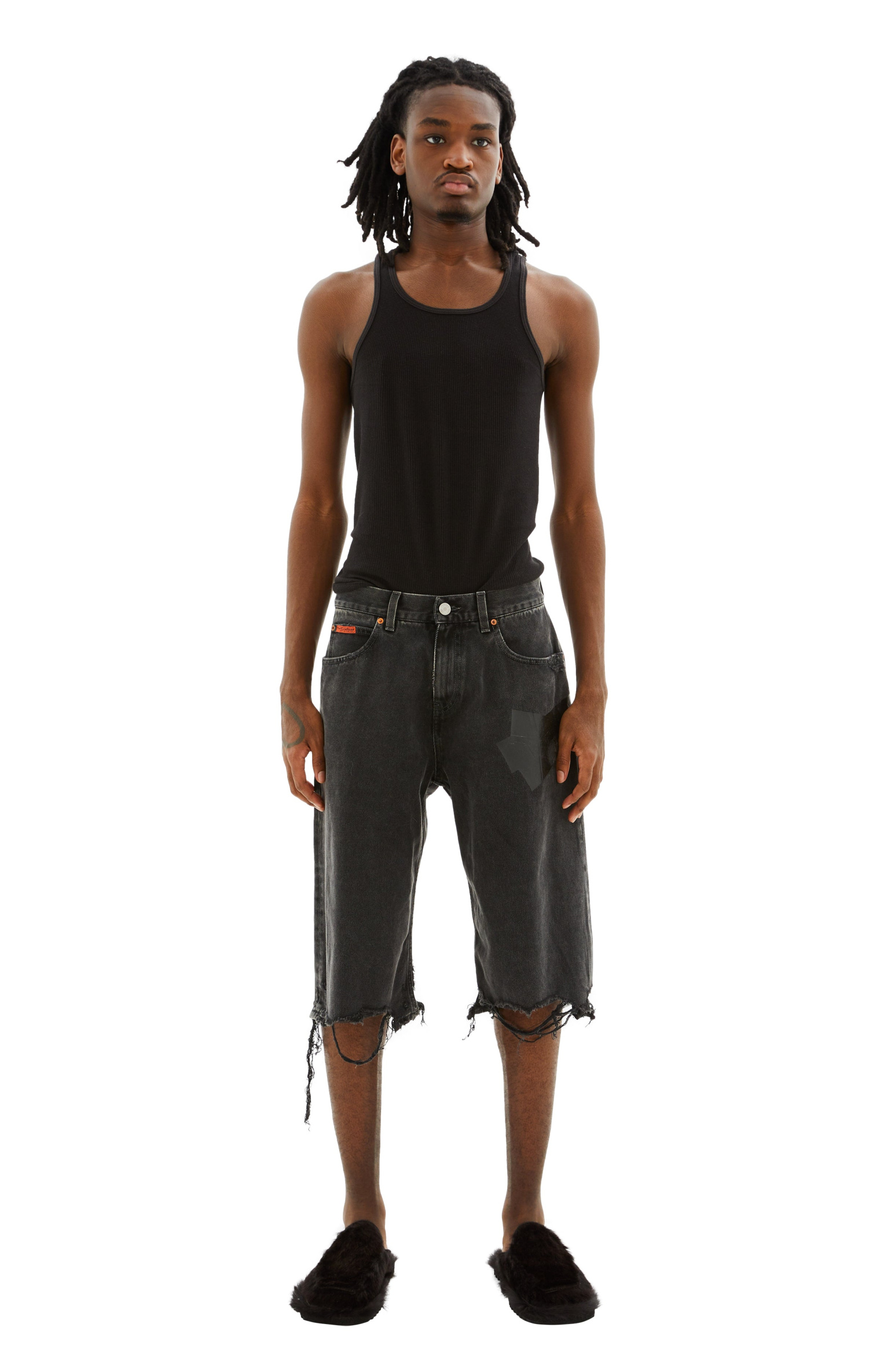 Martine Rose Jean Shorts