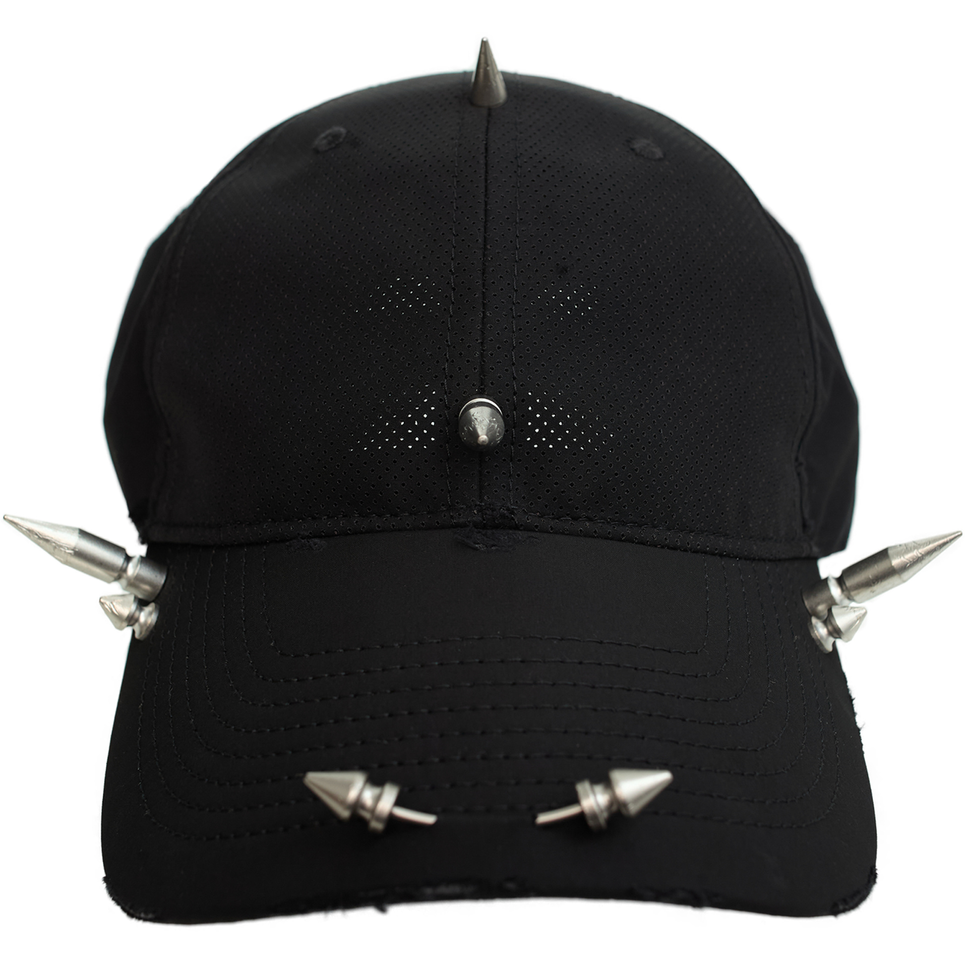 Balenciaga Black cap with spikes