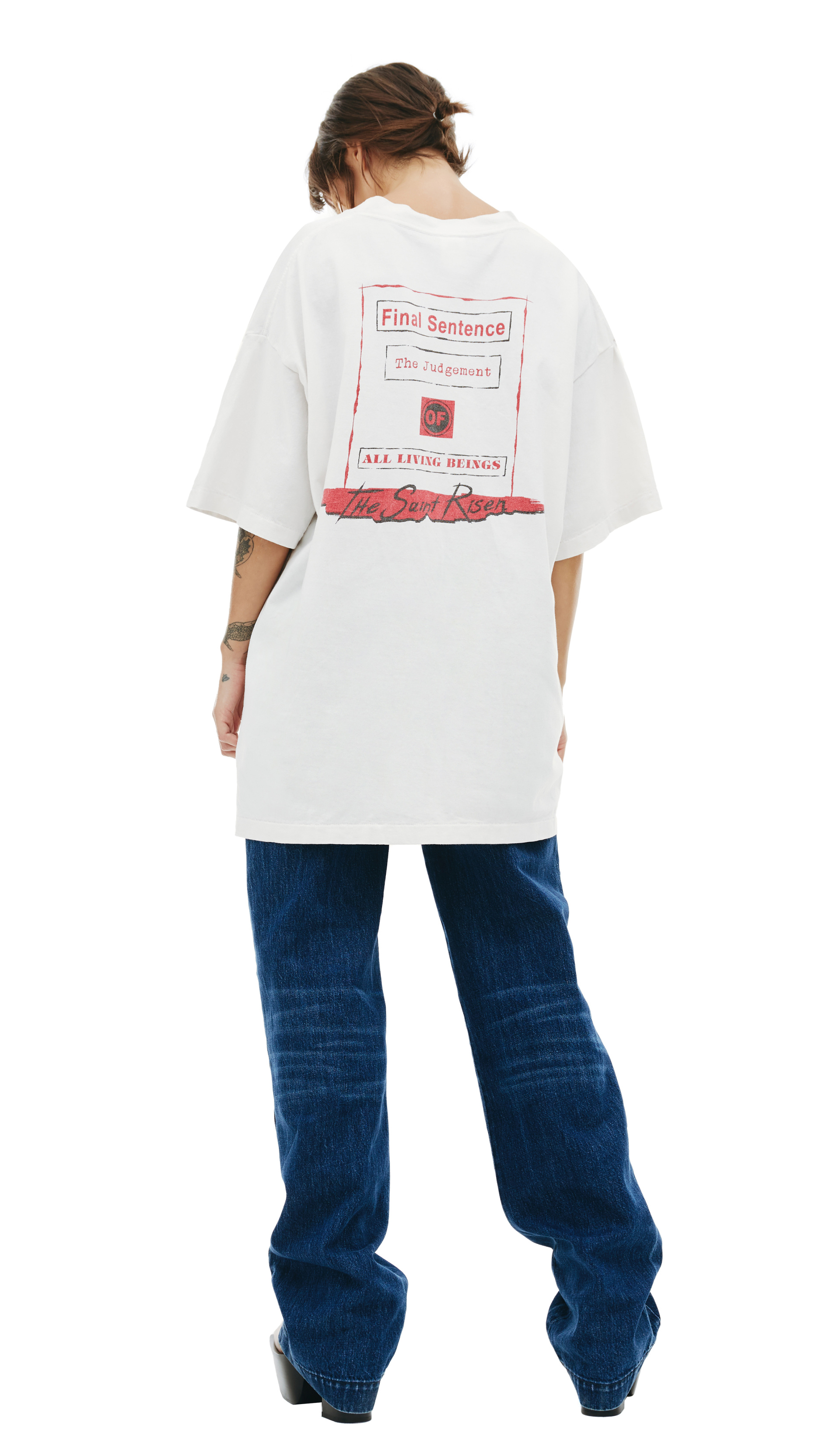 Saint Michael Denim Tears x Saint Michael Holy State T-Shirt