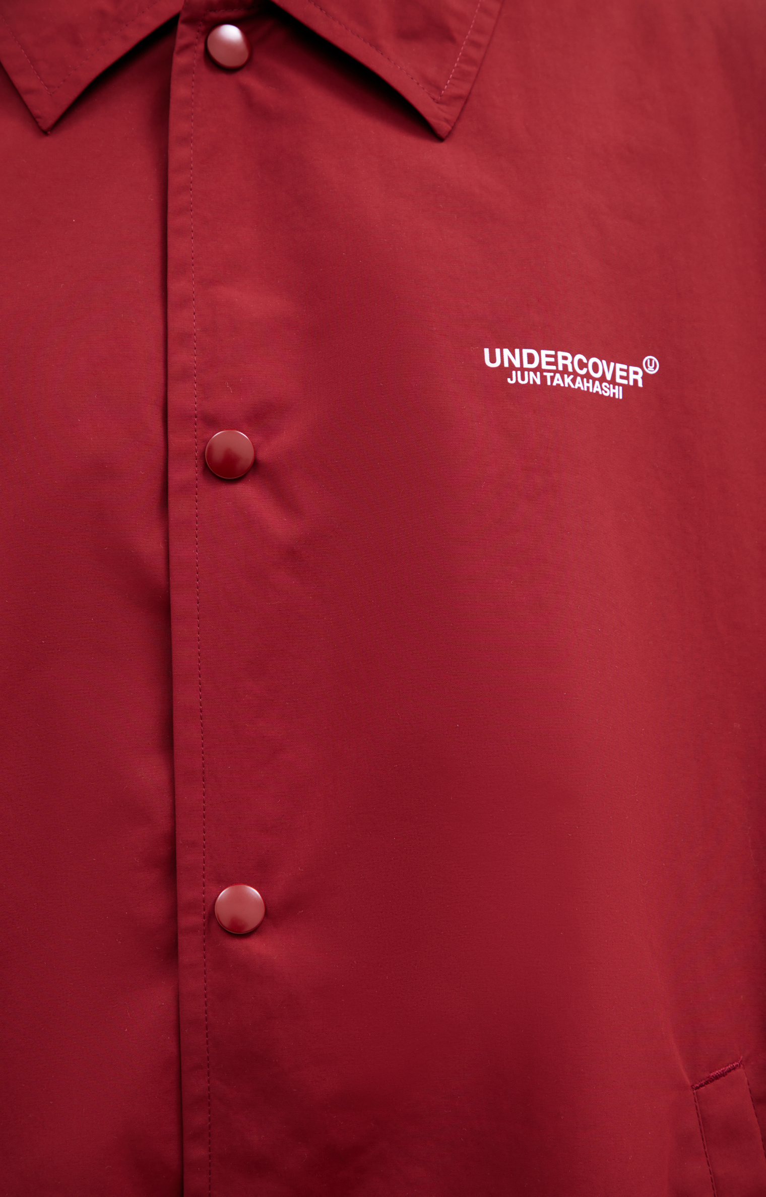 Undercover Red jacket with buttons