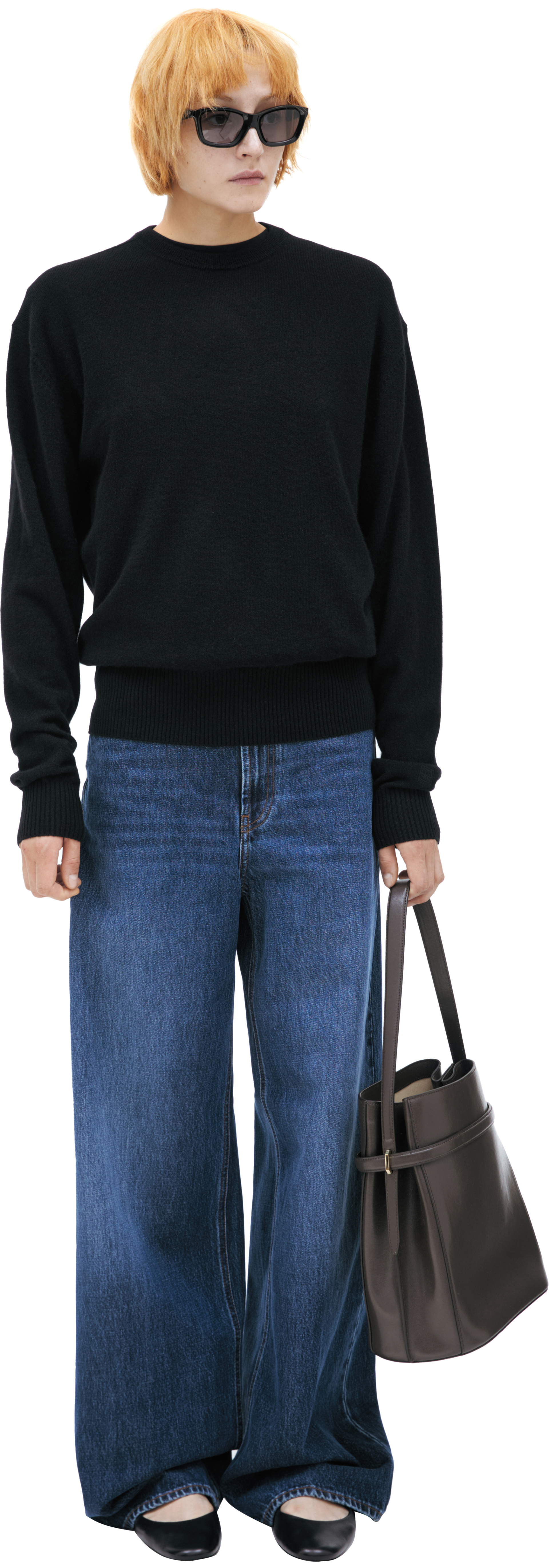 TOTEME Black cashmere sweater