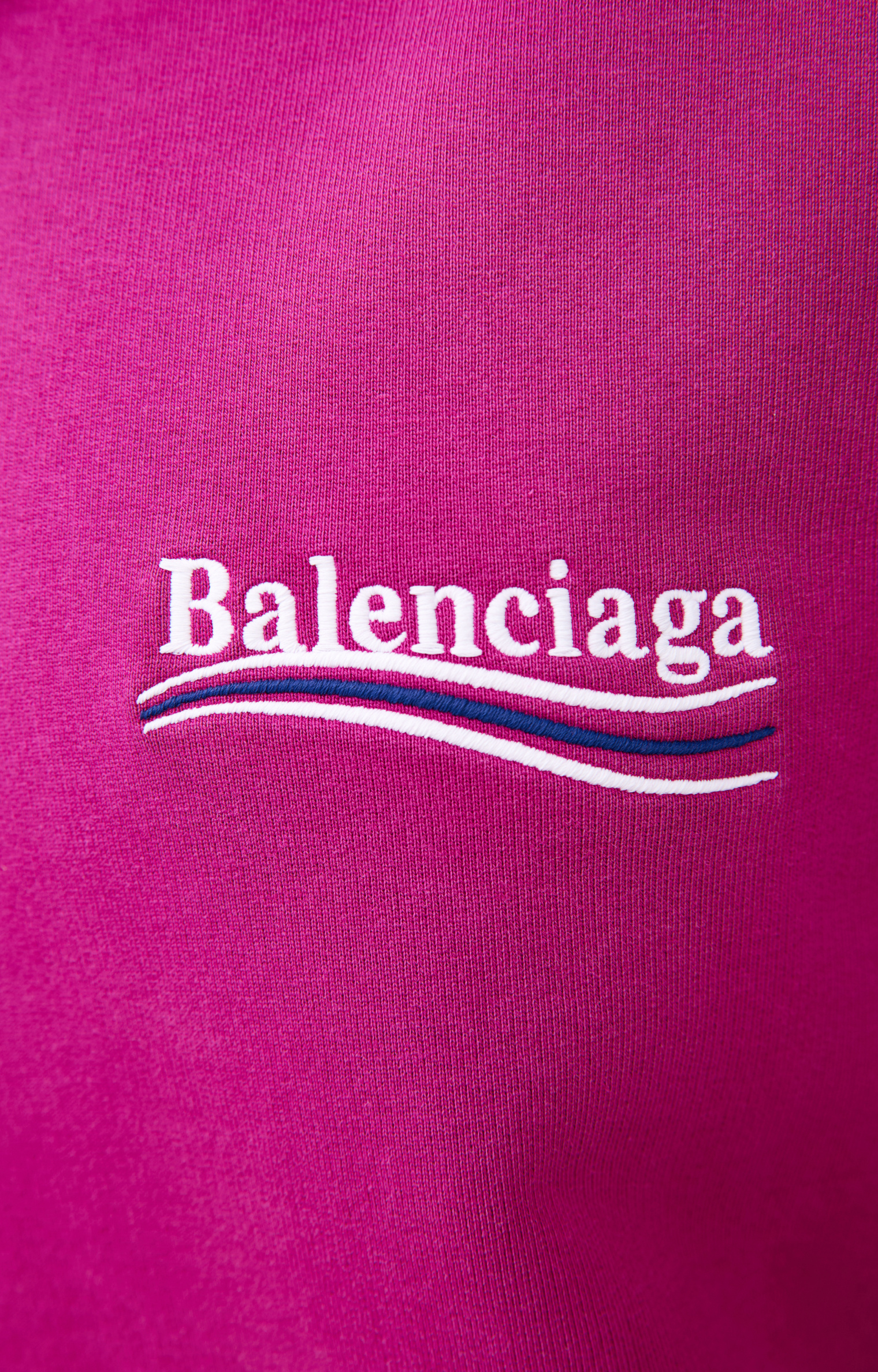 Balenciaga Оверсайз худи с логотипом