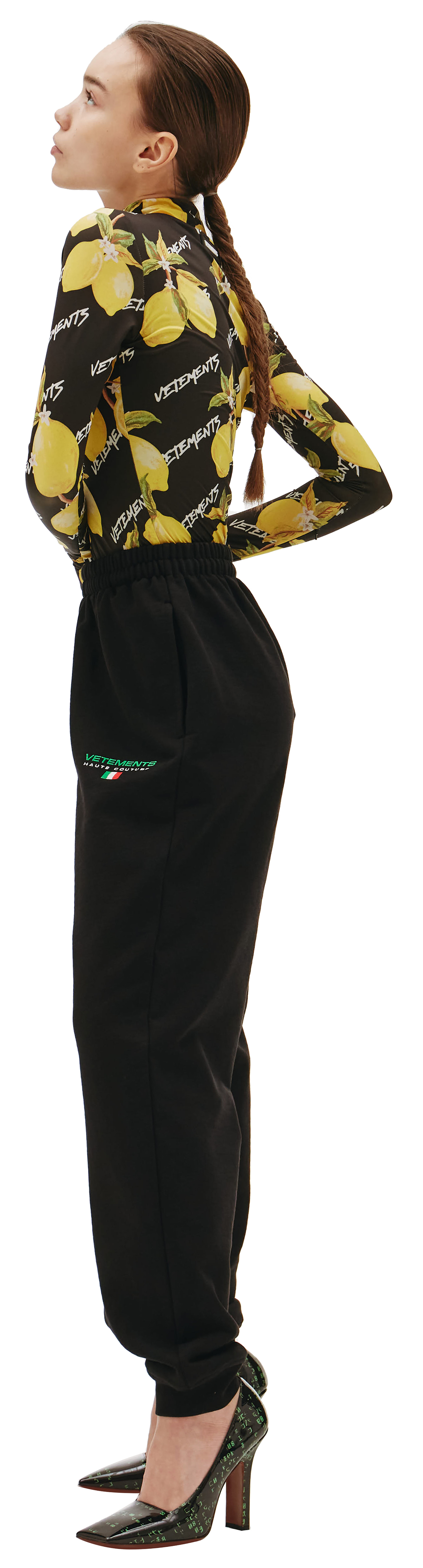 VETEMENTS Haute Couture Logo Sweatpants
