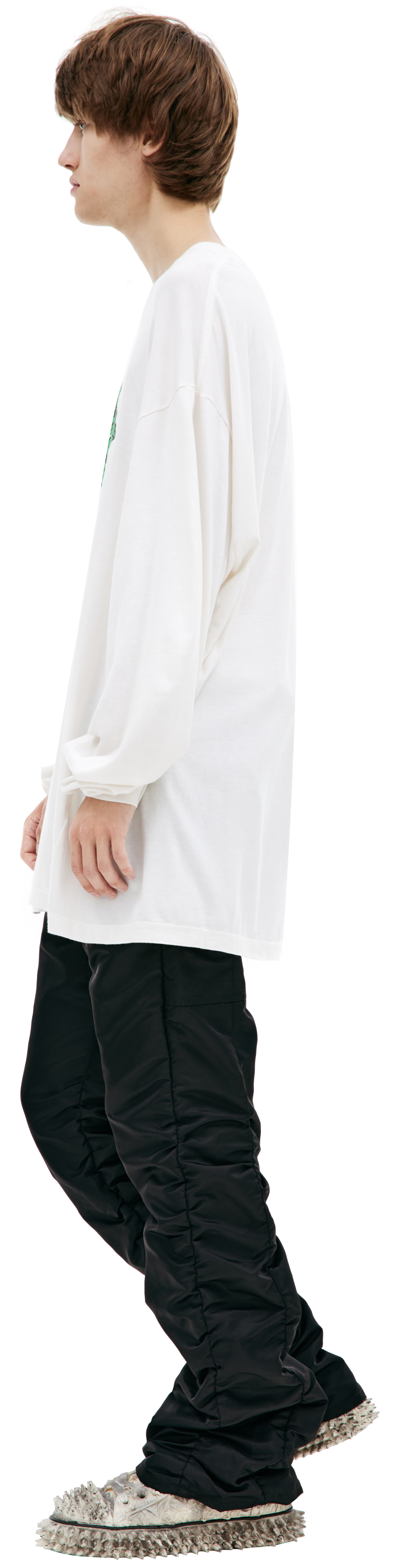 Doublet White \'HERBAL IN THE YARN\' Longsleeve