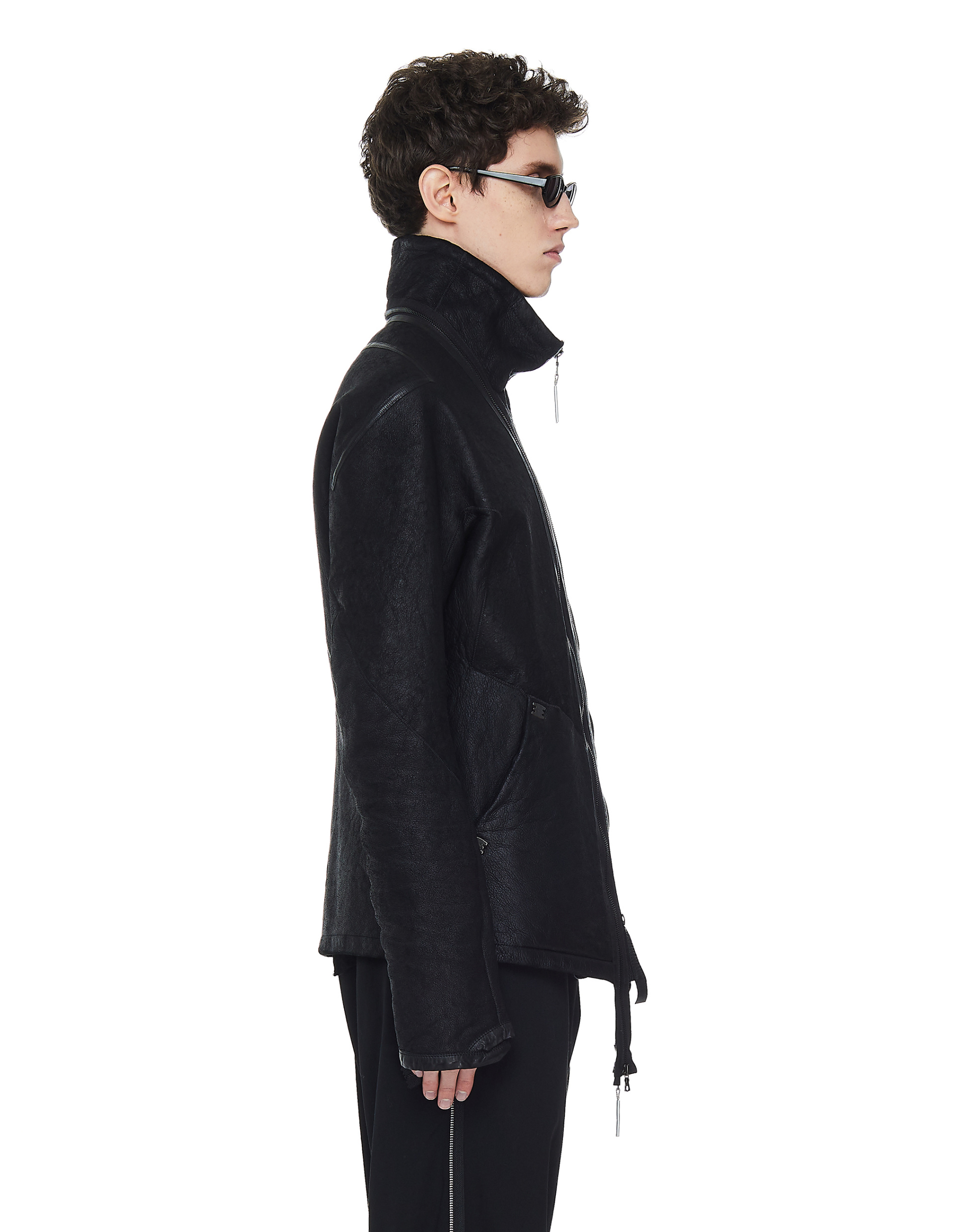 Isaac Sellam Les Deux Leather Coat