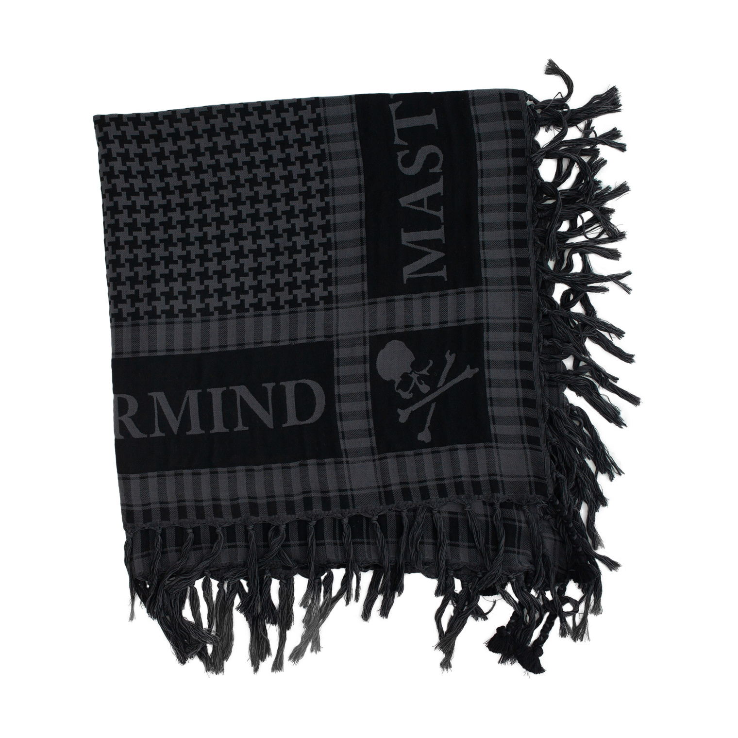 Mastermind WORLD Wool logo scarf