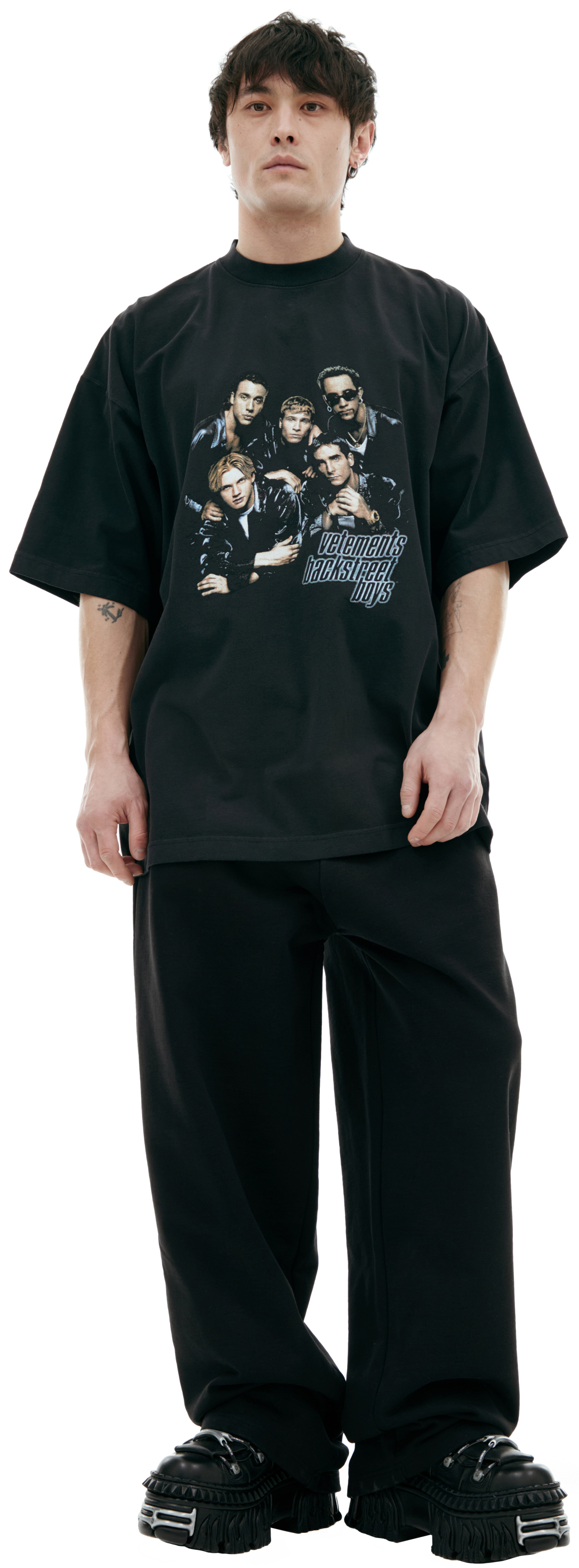 VETEMENTS T-shirt with \'backstreet boys\'