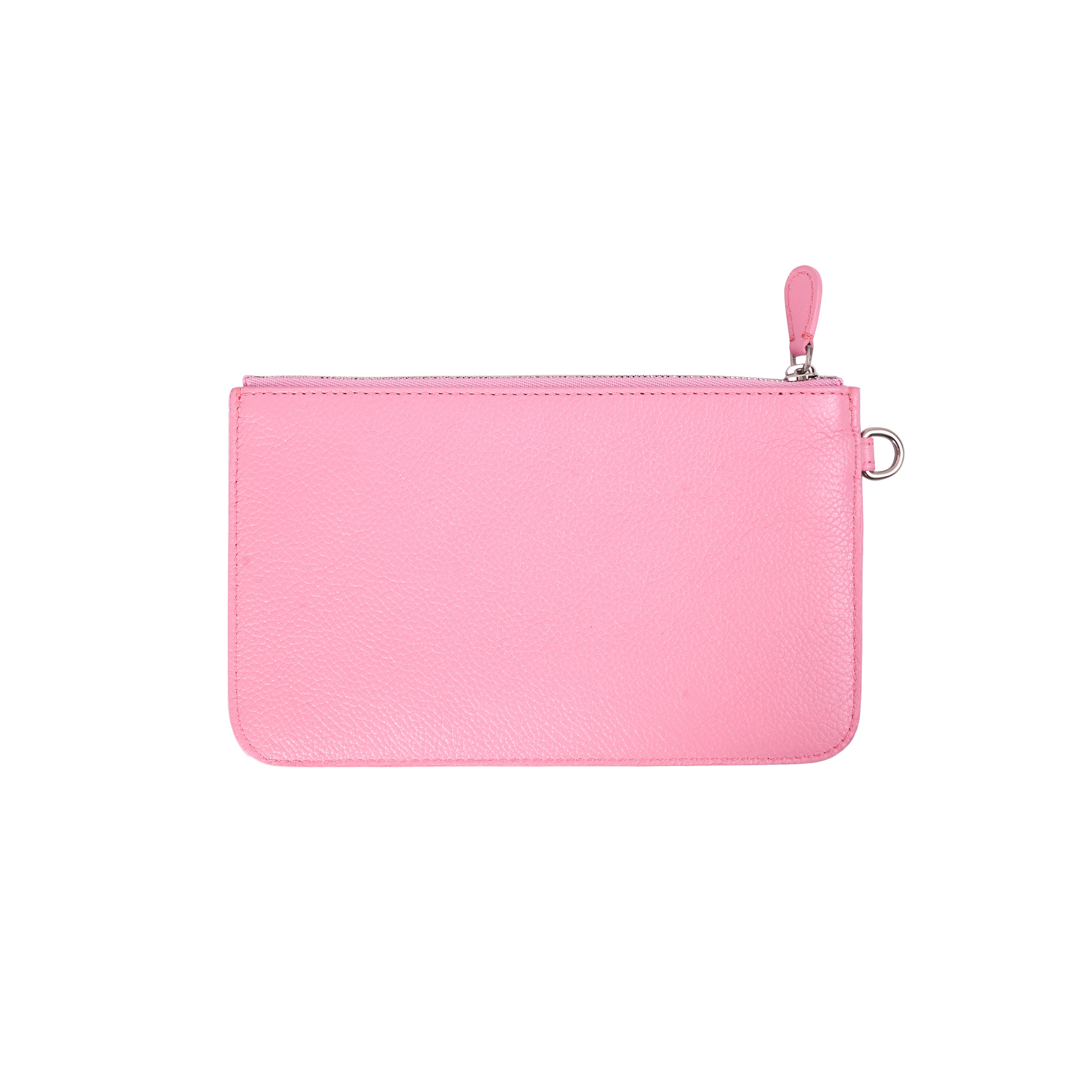 Balenciaga Cash Wallet in Pink Grained Leather