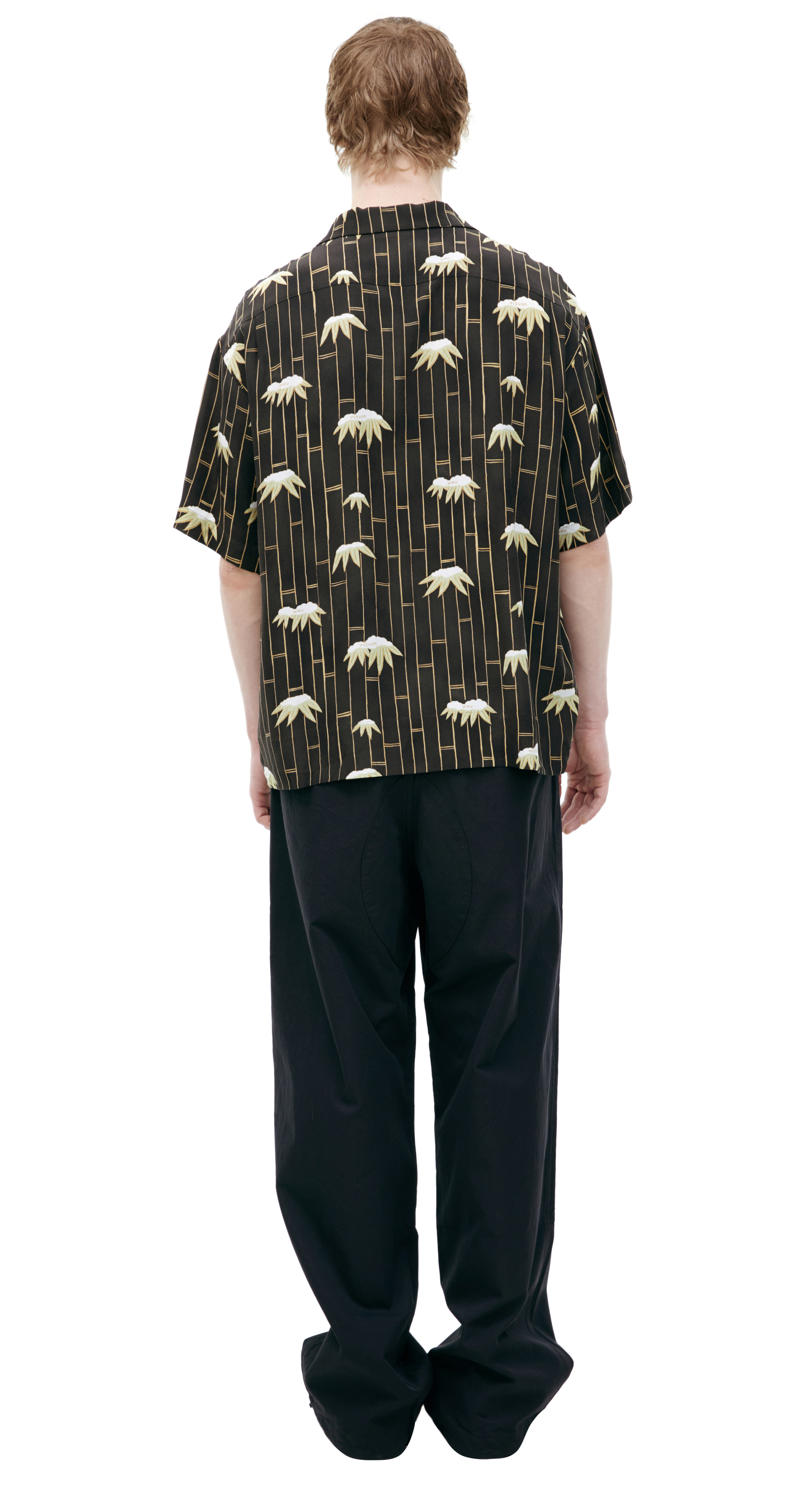 visvim Monoprint silk shirt