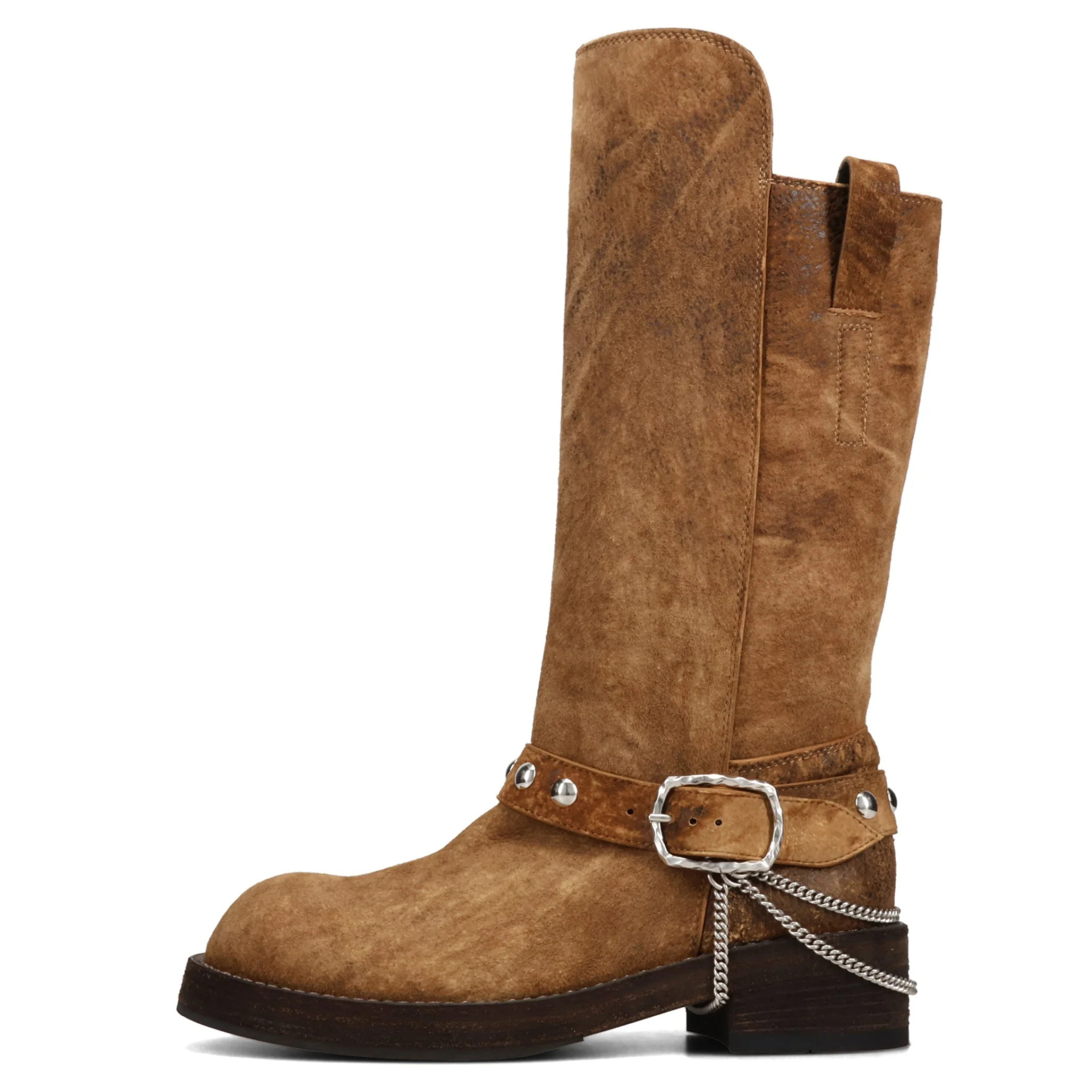 Ann Demeulemeester EDEED RIDING Low-Heel Boots
