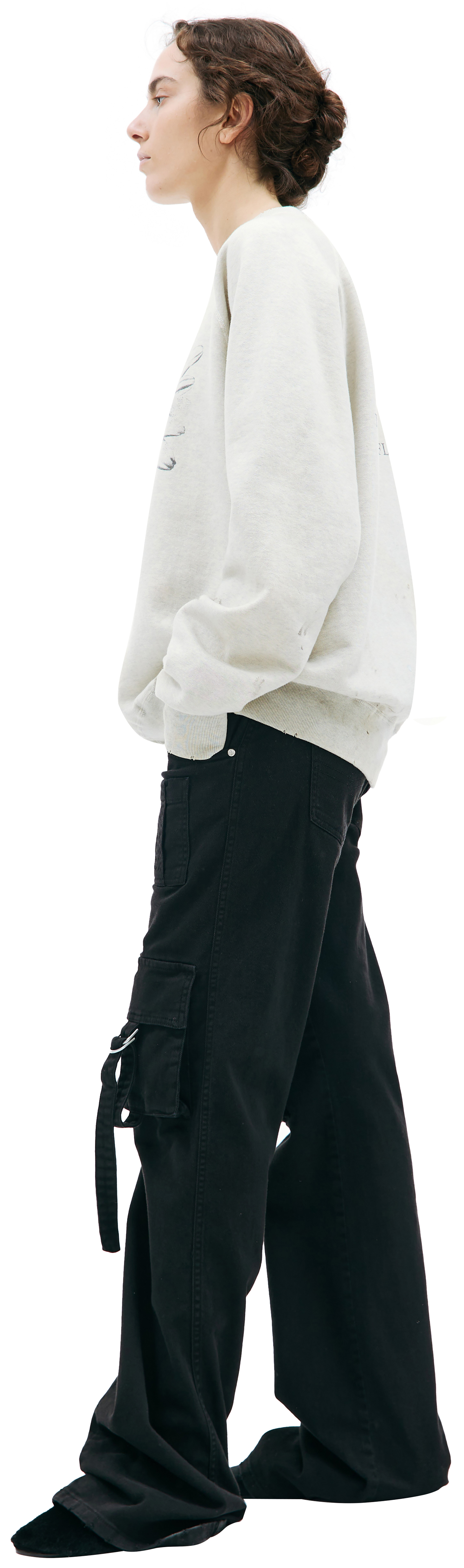 Saint Michael \'DAISY\' printed sweatshirt