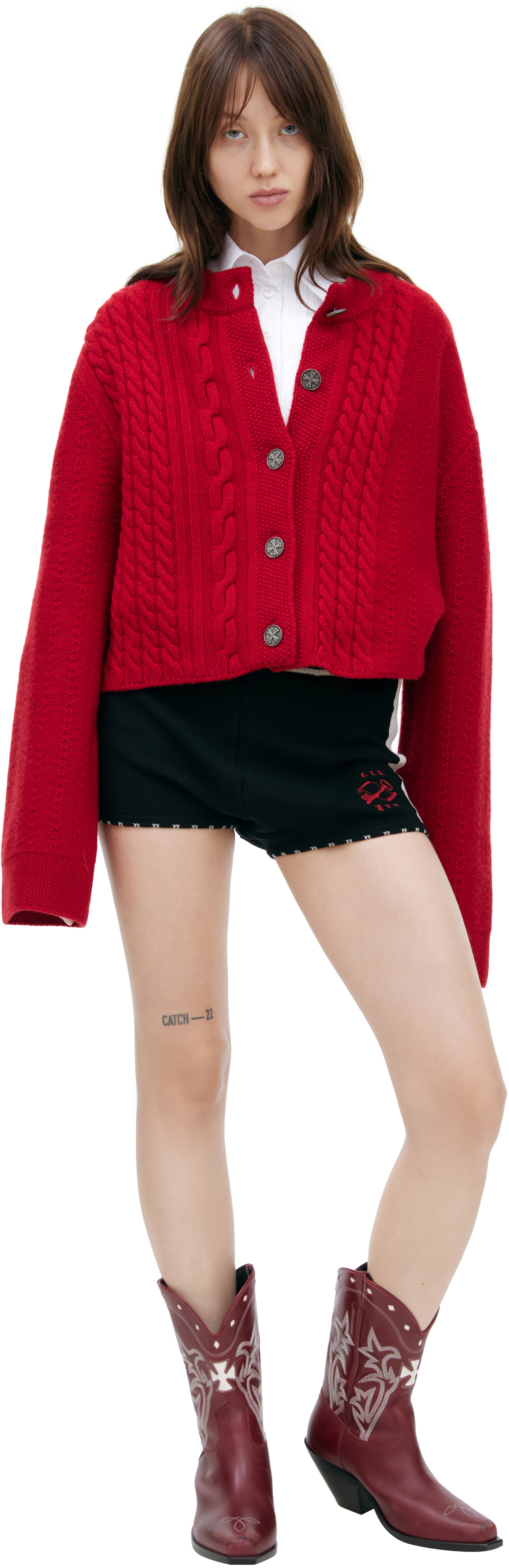 Enfants Riches Déprimés Cashmere knit cardigan