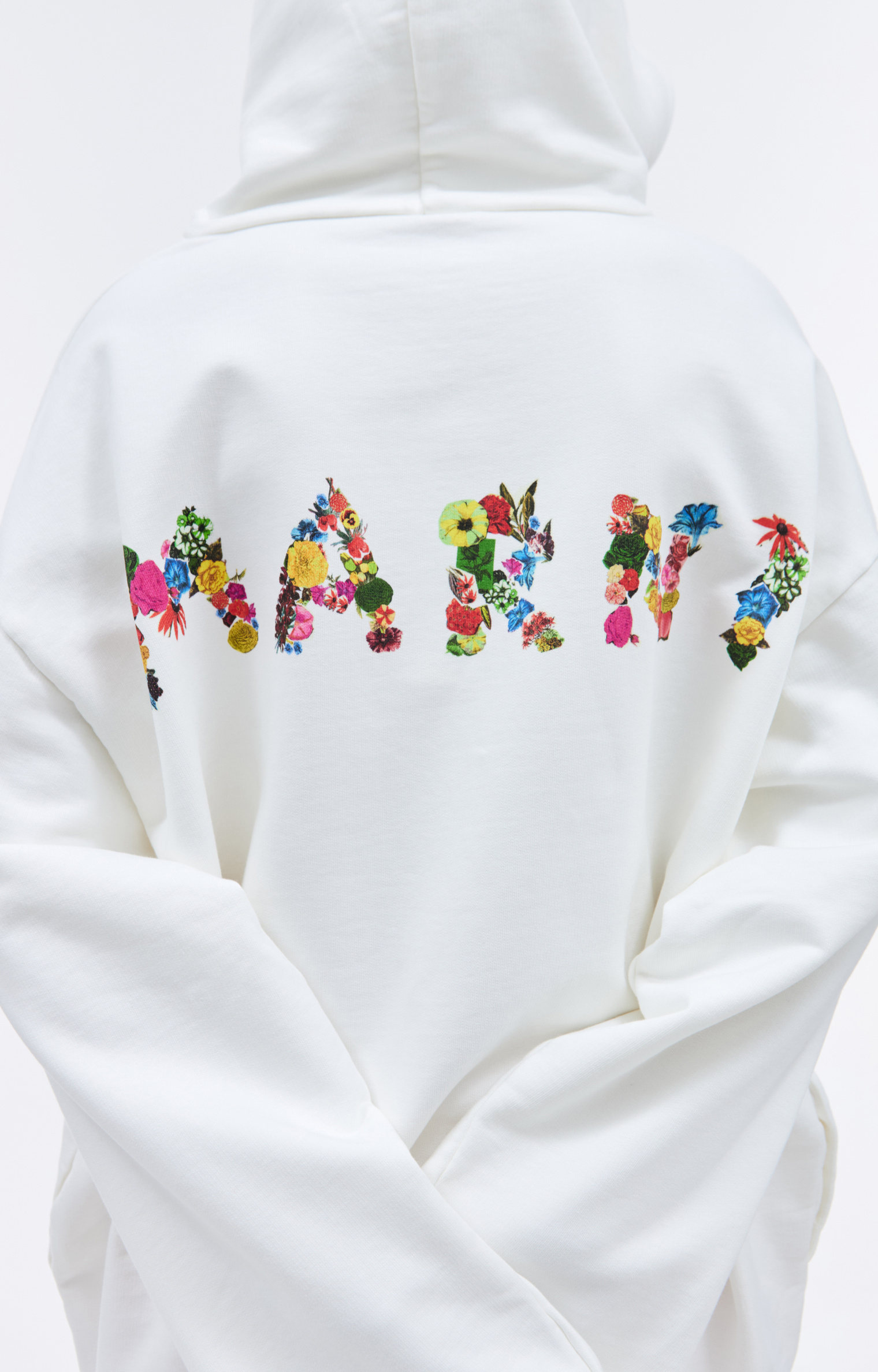 Marni Printed logo hoodie