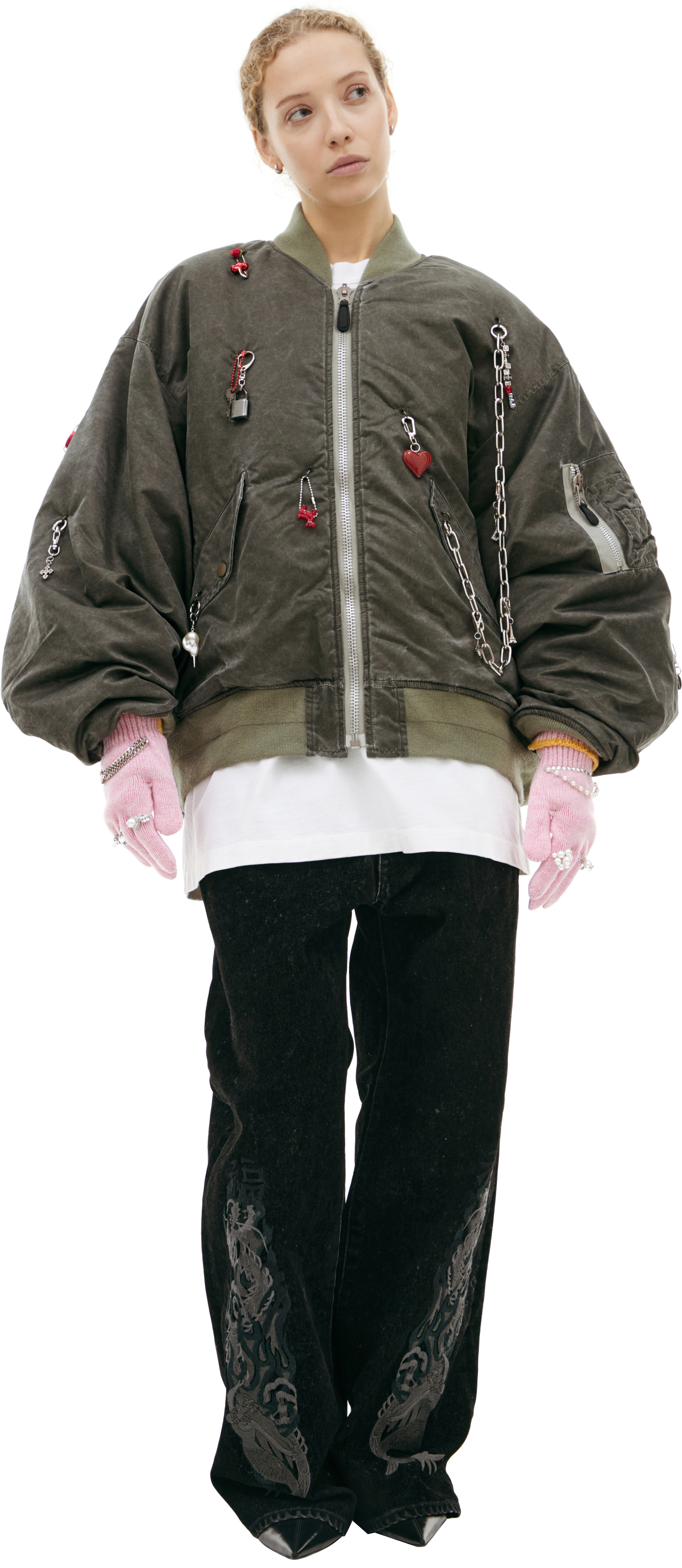 Doublet Key Chain Bomber Jacket