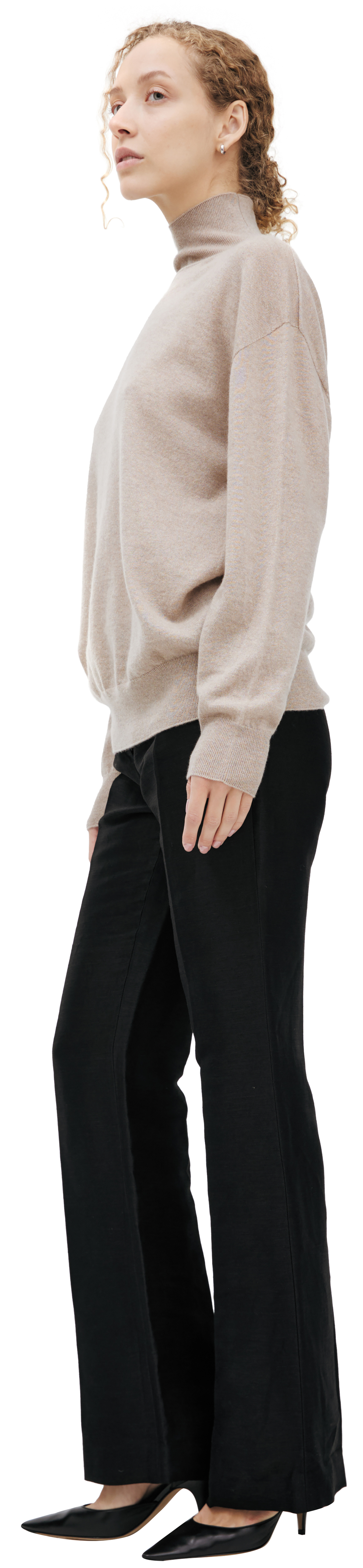 The Row Beige cashmere sweater