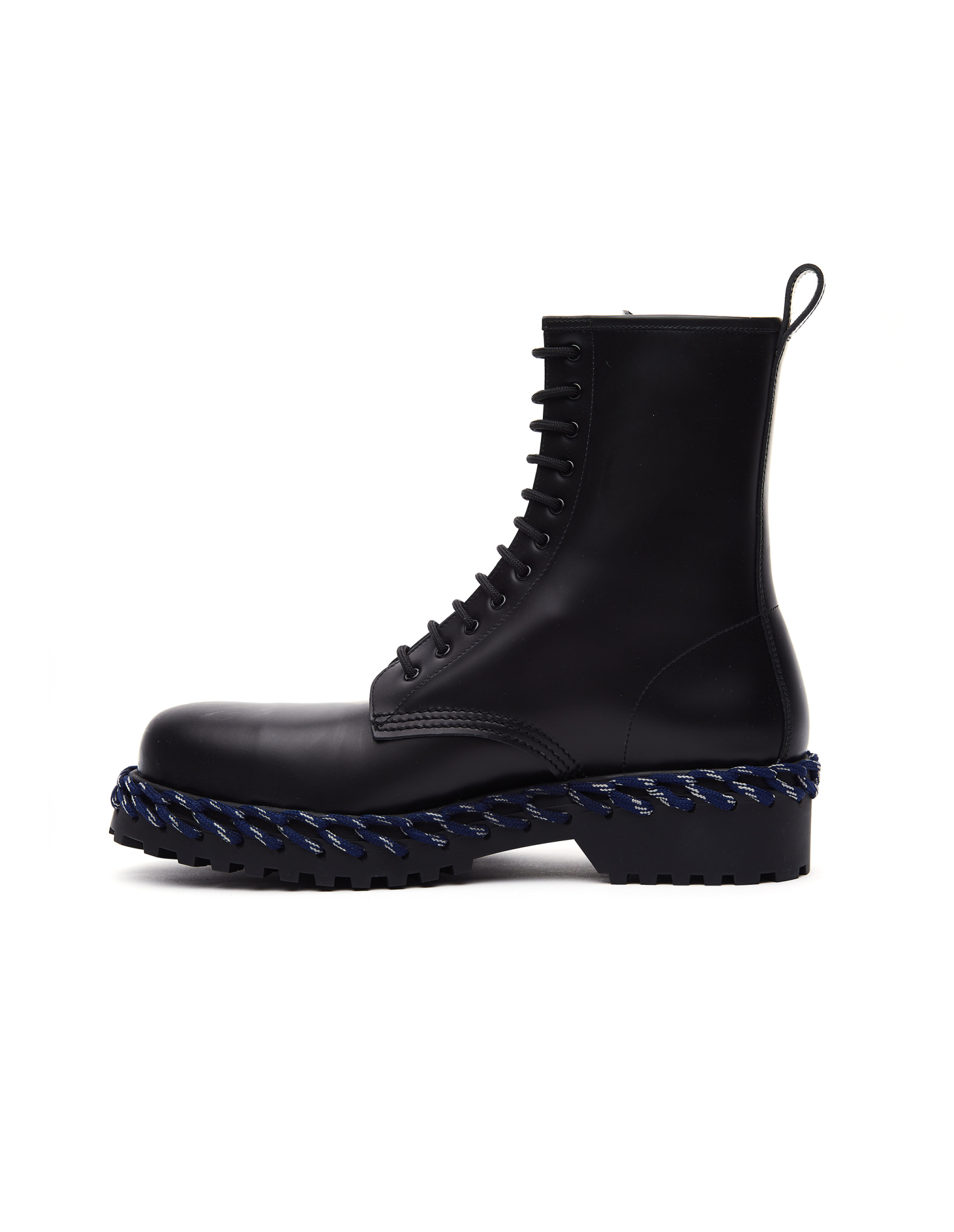 Balenciaga Calfskin Boots with Decorative Laces