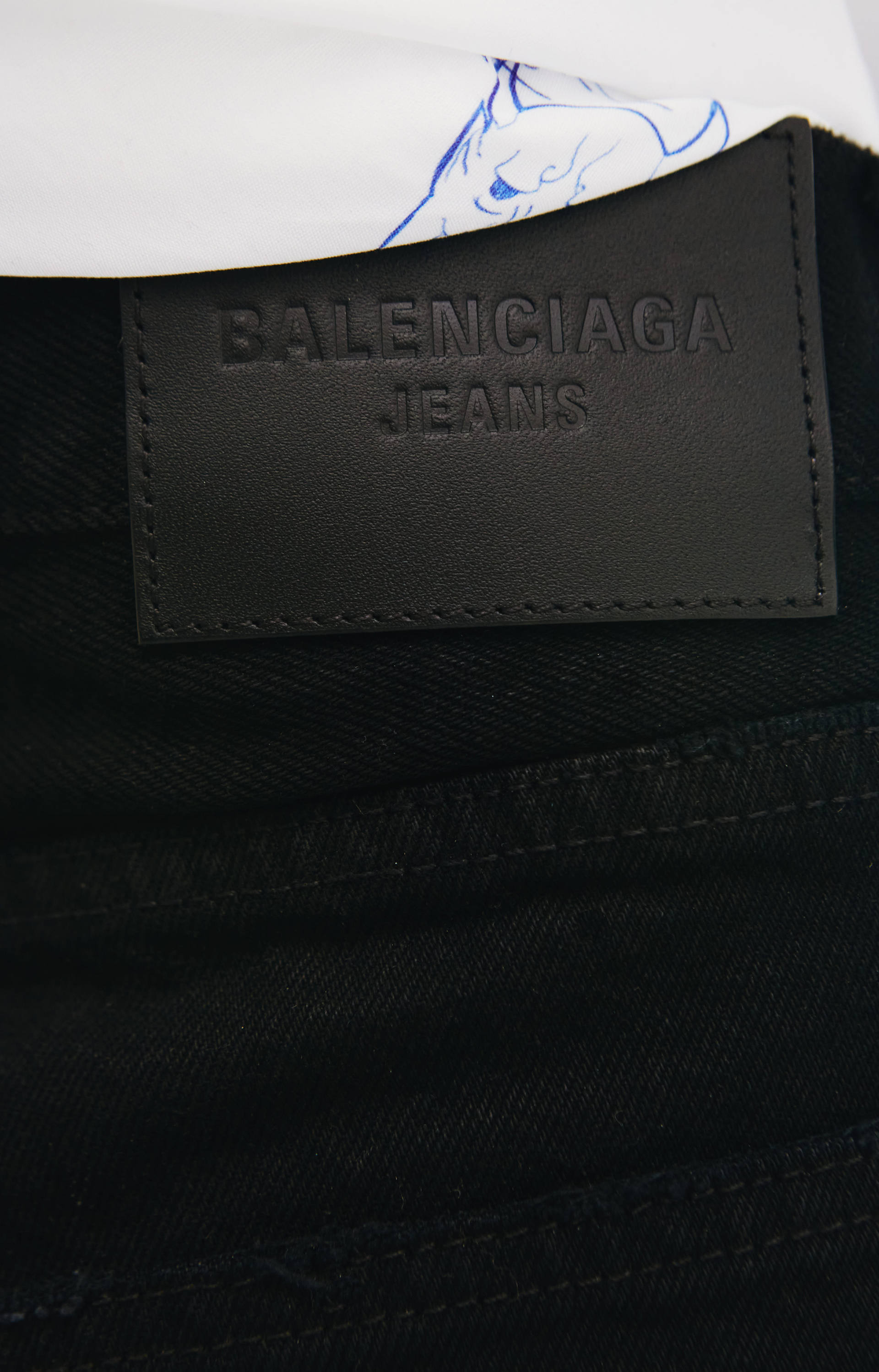 Balenciaga Normal Fit Jeans in black