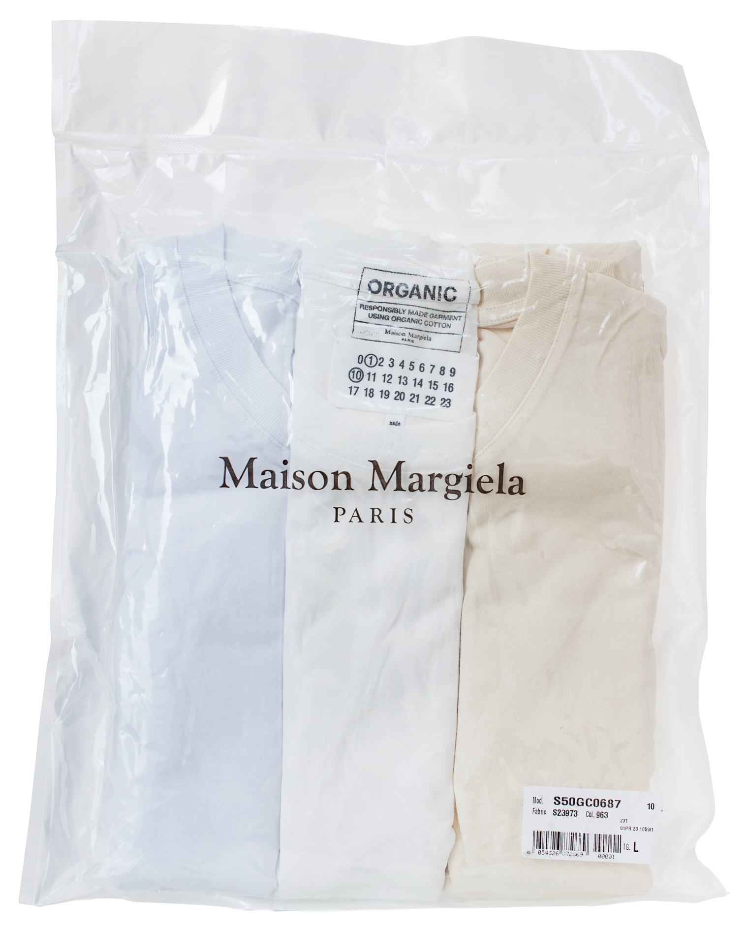 Maison Margiela 3 pack cotton t-shirts