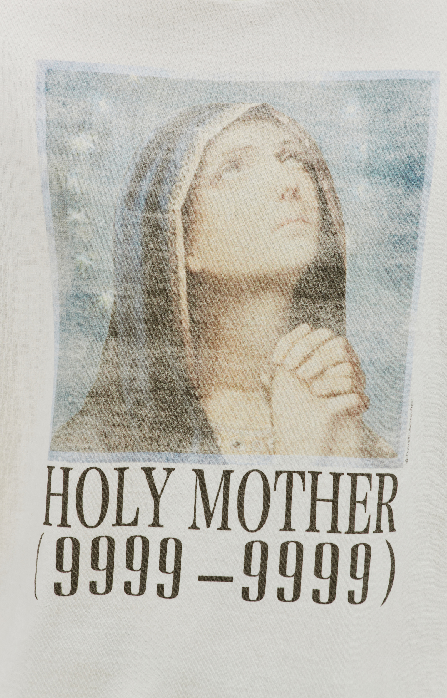 Saint Michael Футболка с принтом Holy Mother