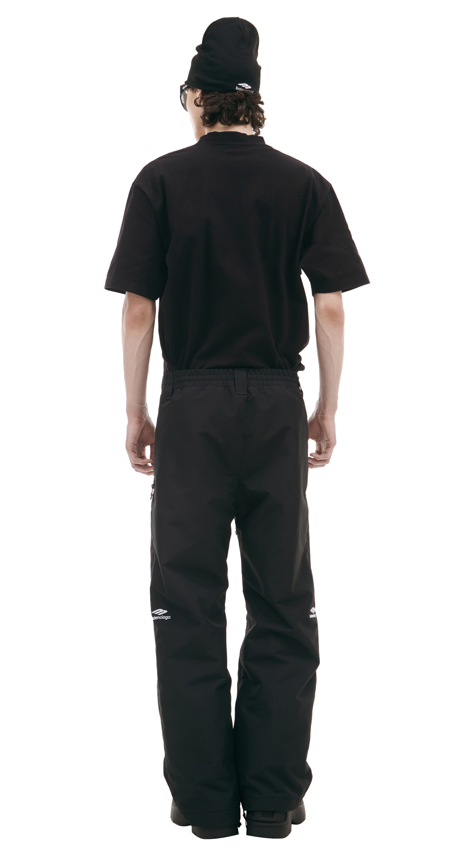 Balenciaga Black logo trousers