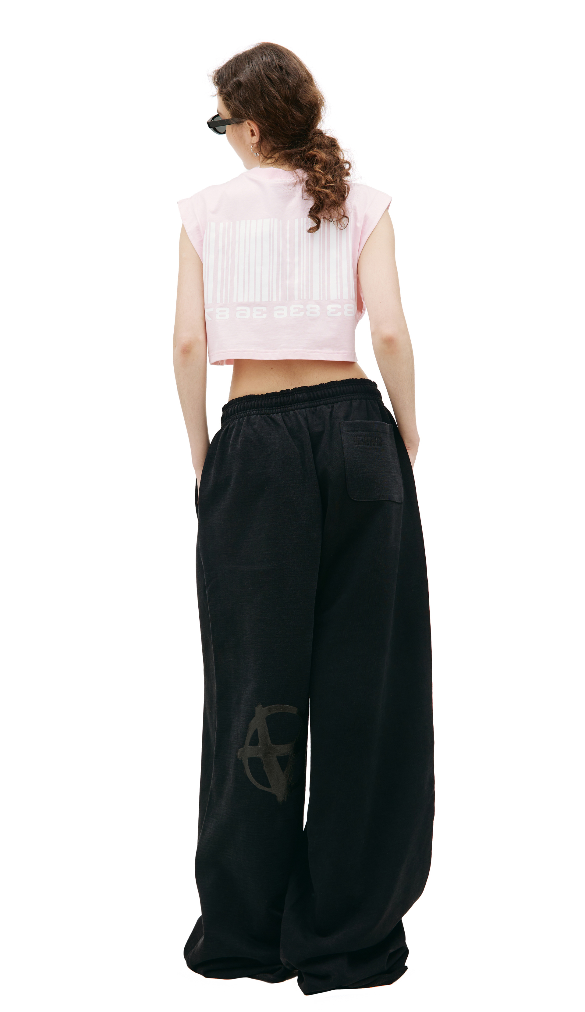 VETEMENTS Anarchy printed sweatpants