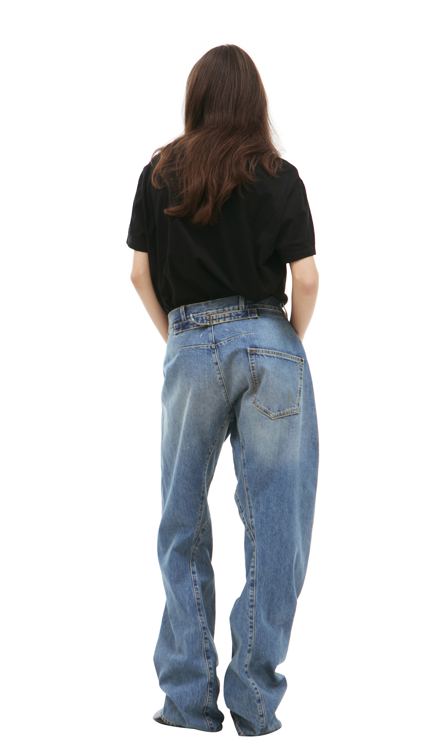 Maison Margiela Asymmetrical jeans