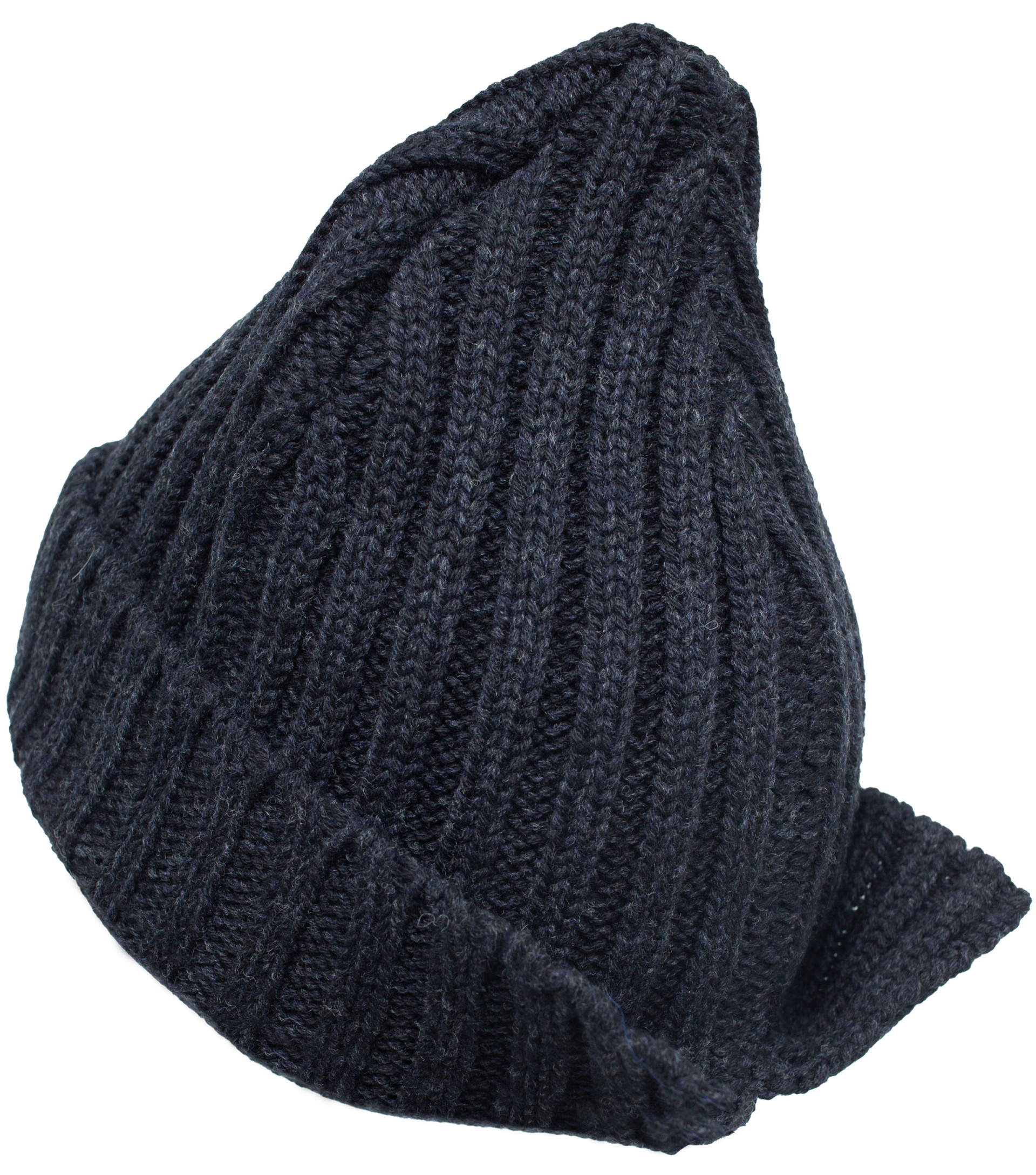 The Viridi-Anne Wool beanie with slit