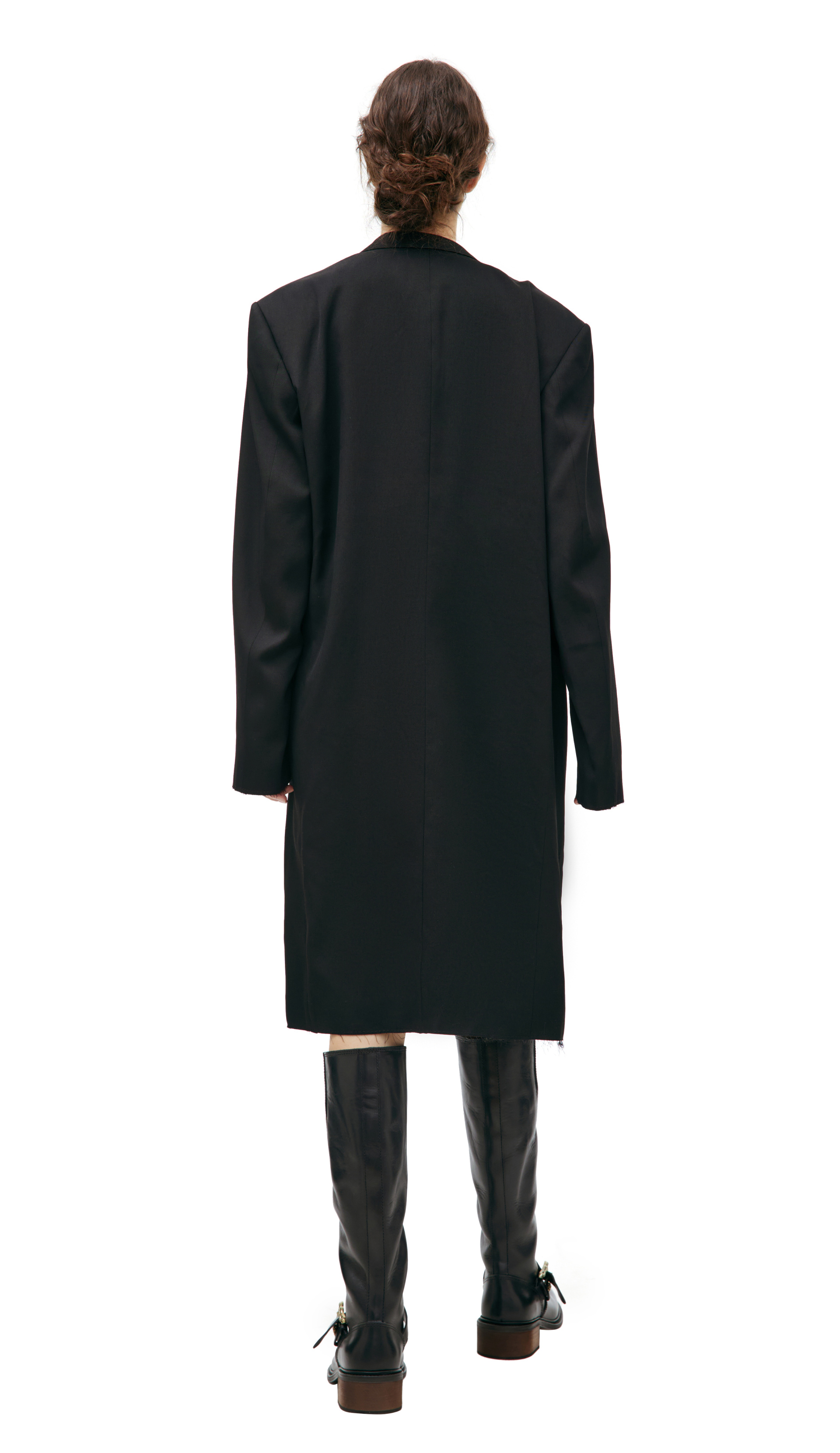 Enfants Riches Déprimés Wool coat with stitched belt