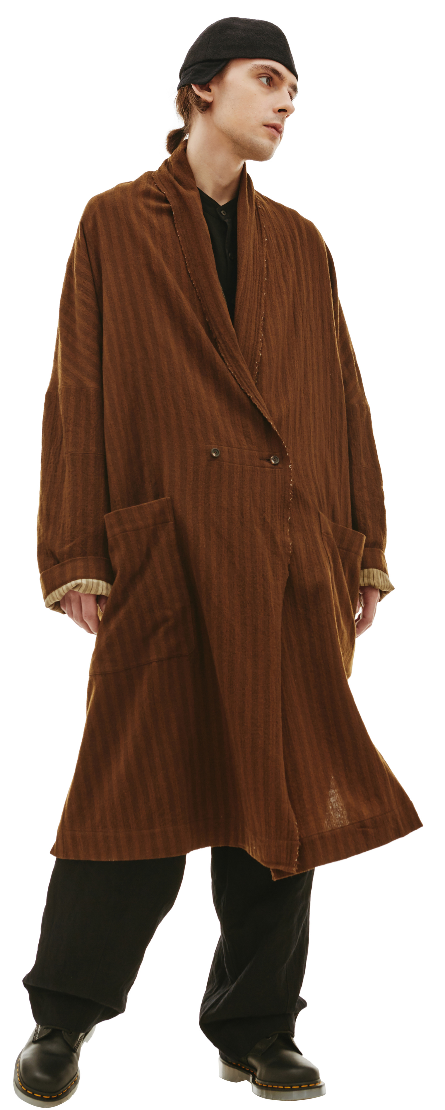 Ziggy Chen Шерстяное пальто на пуговицах