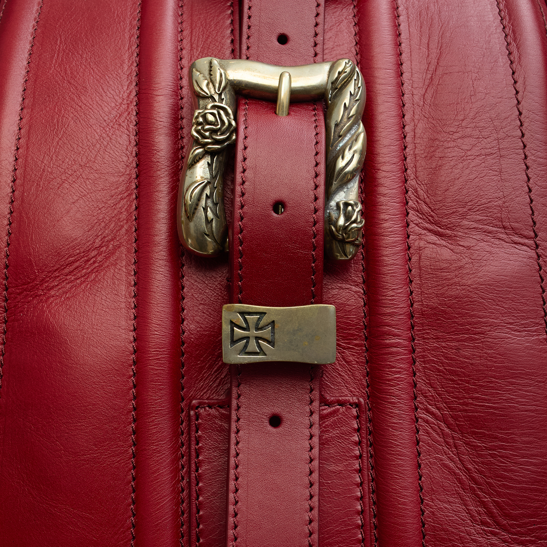 Enfants Riches Déprimés Belt strap weekender bag