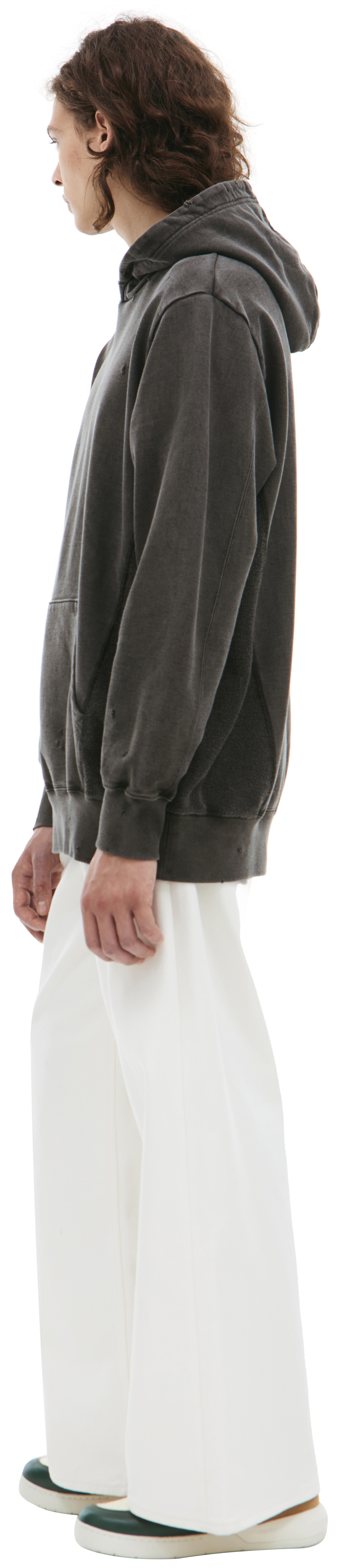 Undercover Hoodie with scuffed effect