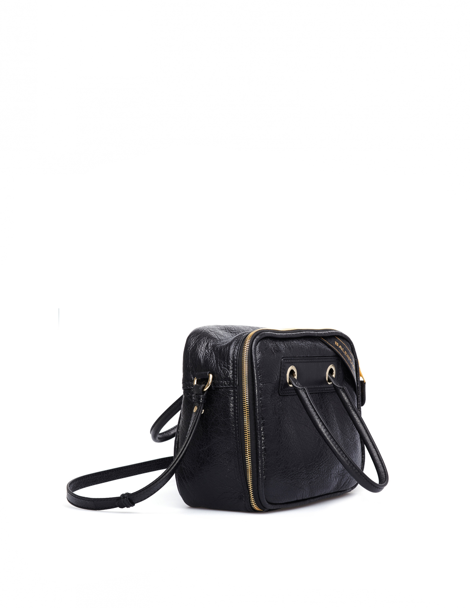 Balenciaga Blanket Square S leather bag