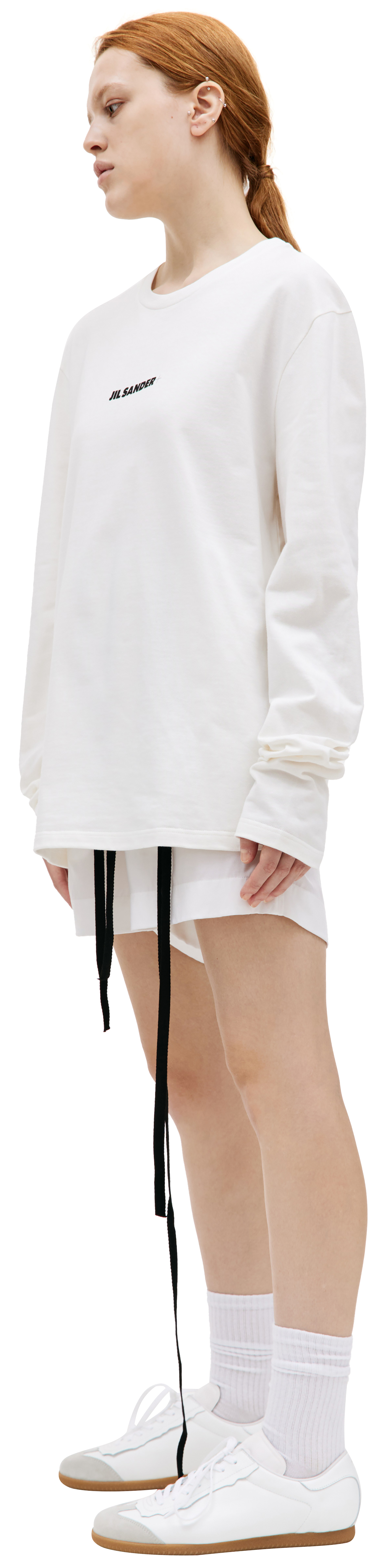 Jil Sander Logo printed longsleeve