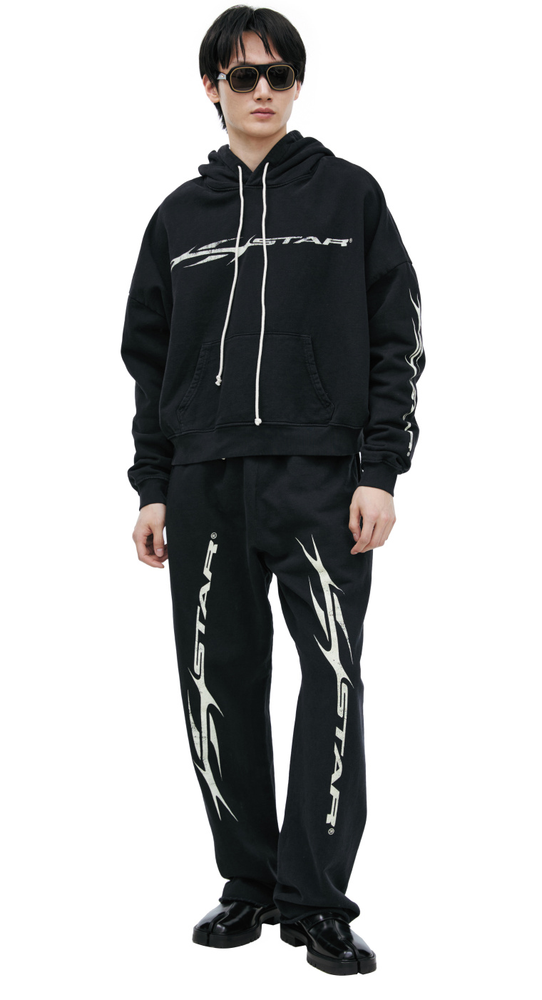 Buy Hellstar men hstar sweatpants for $350 online on SV77