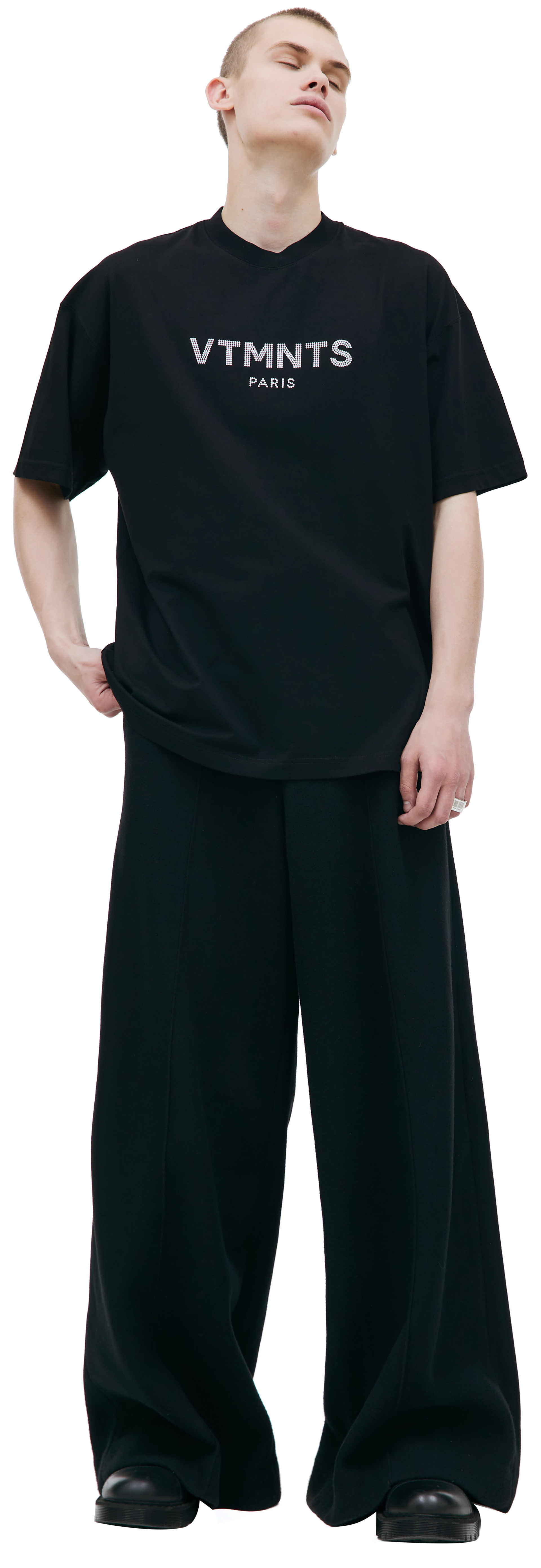 VTMNTS Crystal logo t-shirt