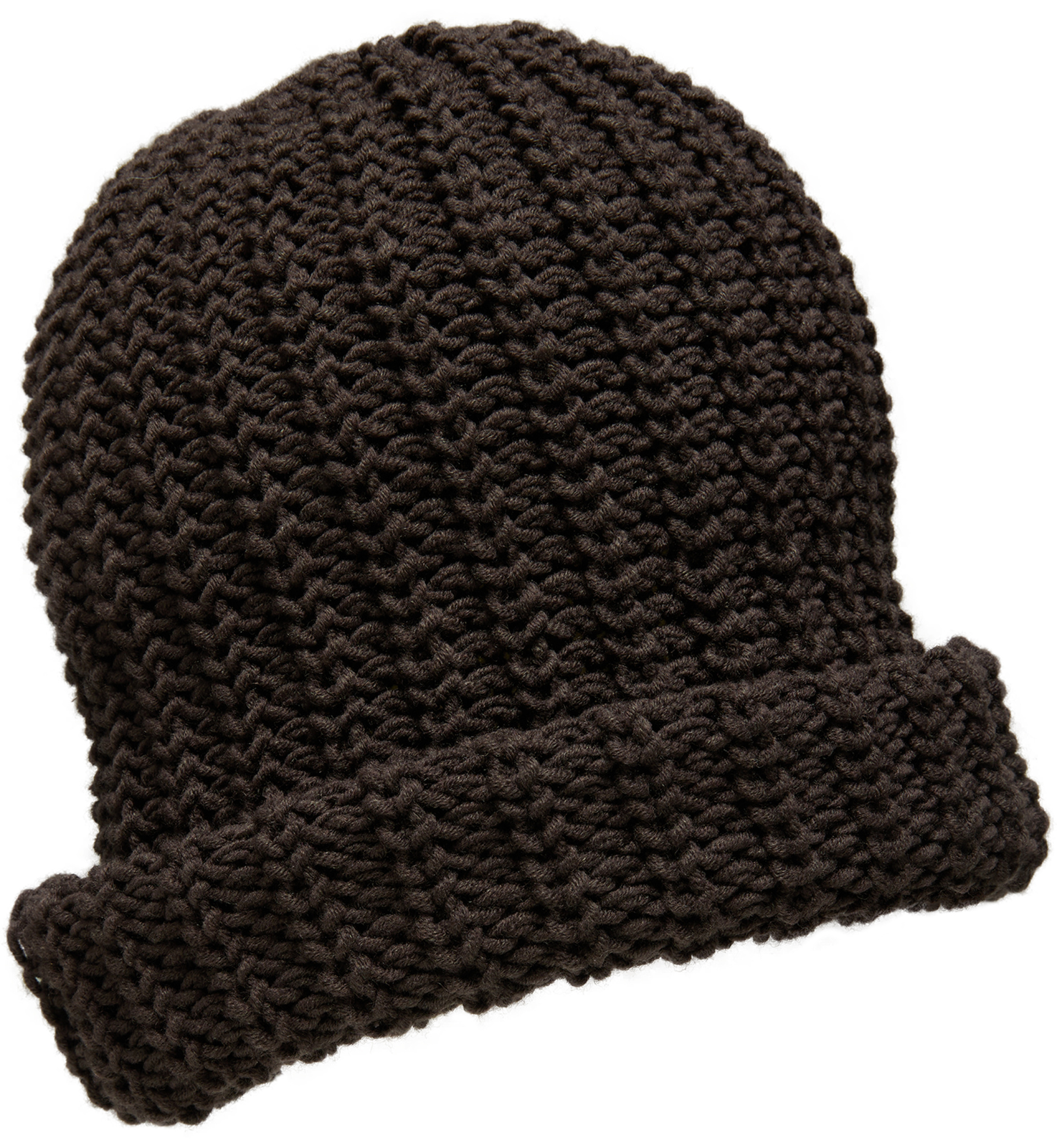 Maison Mihara Yasuhiro Brown High Wool Beanie