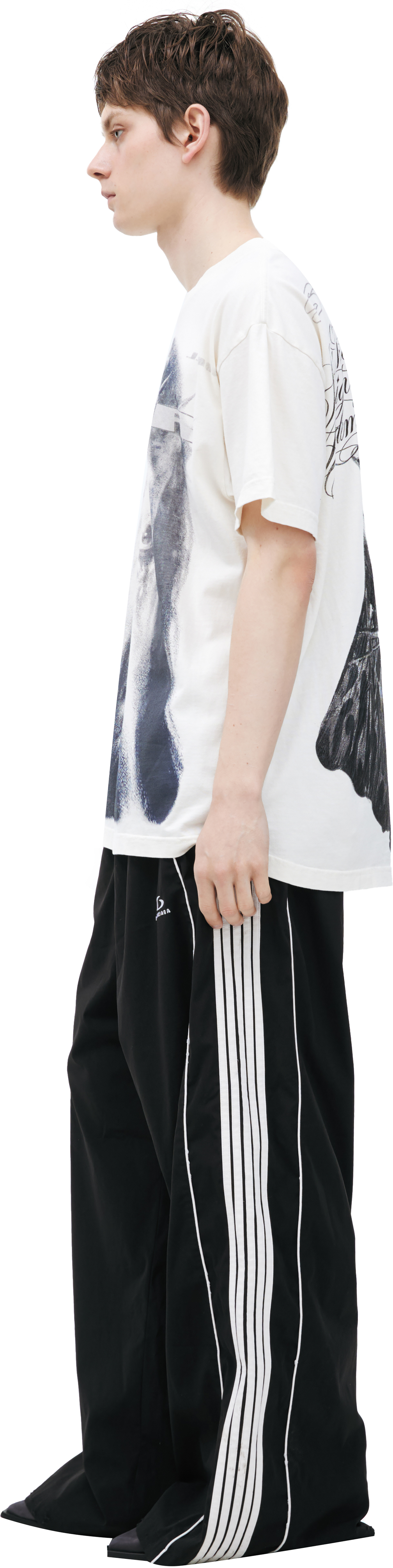 Hellstar White print T-shirt