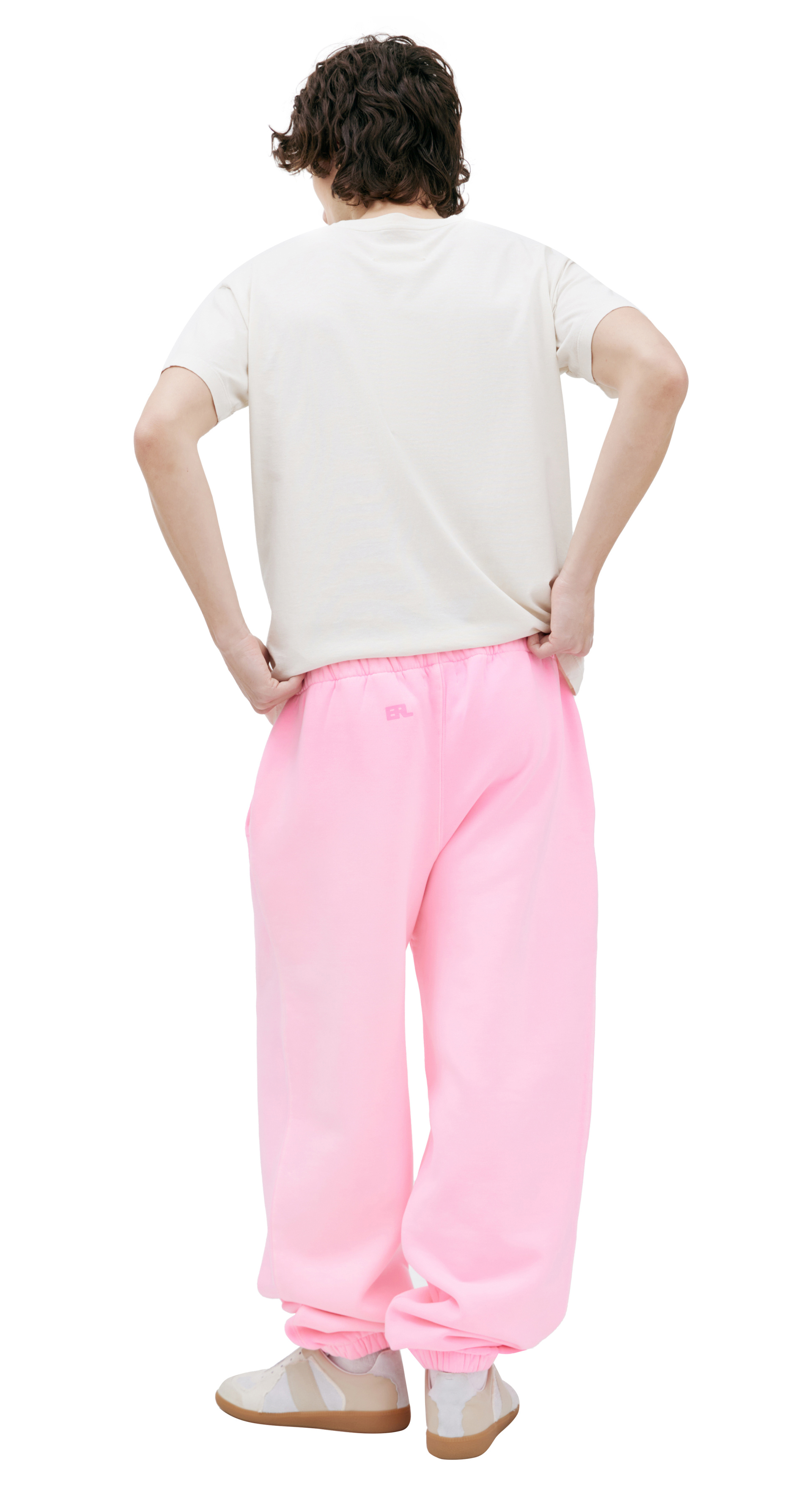 ERL Pink cotton trousers