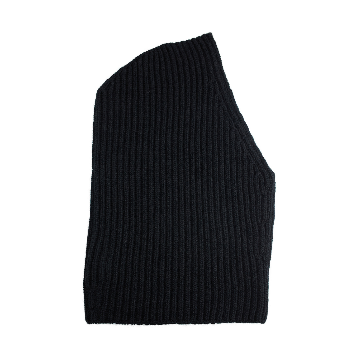 Jil Sander Black wool bonnet