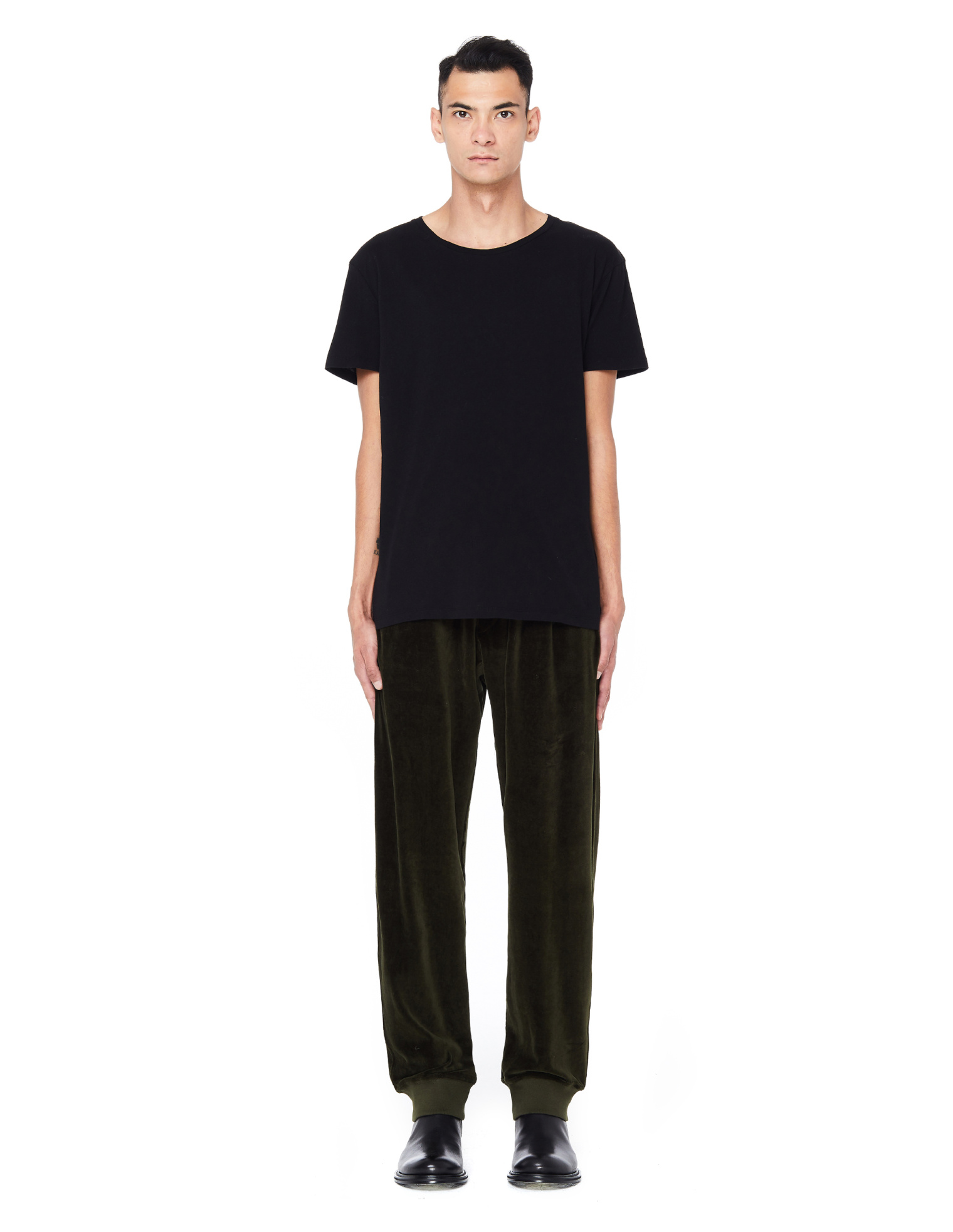 Haider Ackermann Geen Velvet Sweatpants