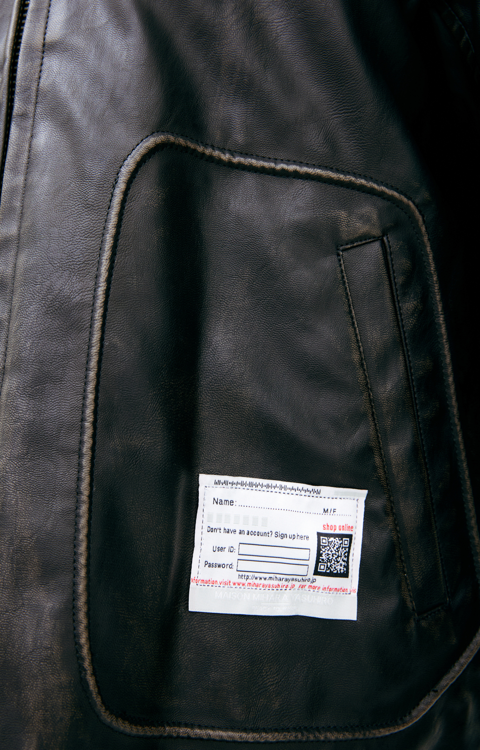 Maison Mihara Yasuhiro Jacket with sewn-in hood