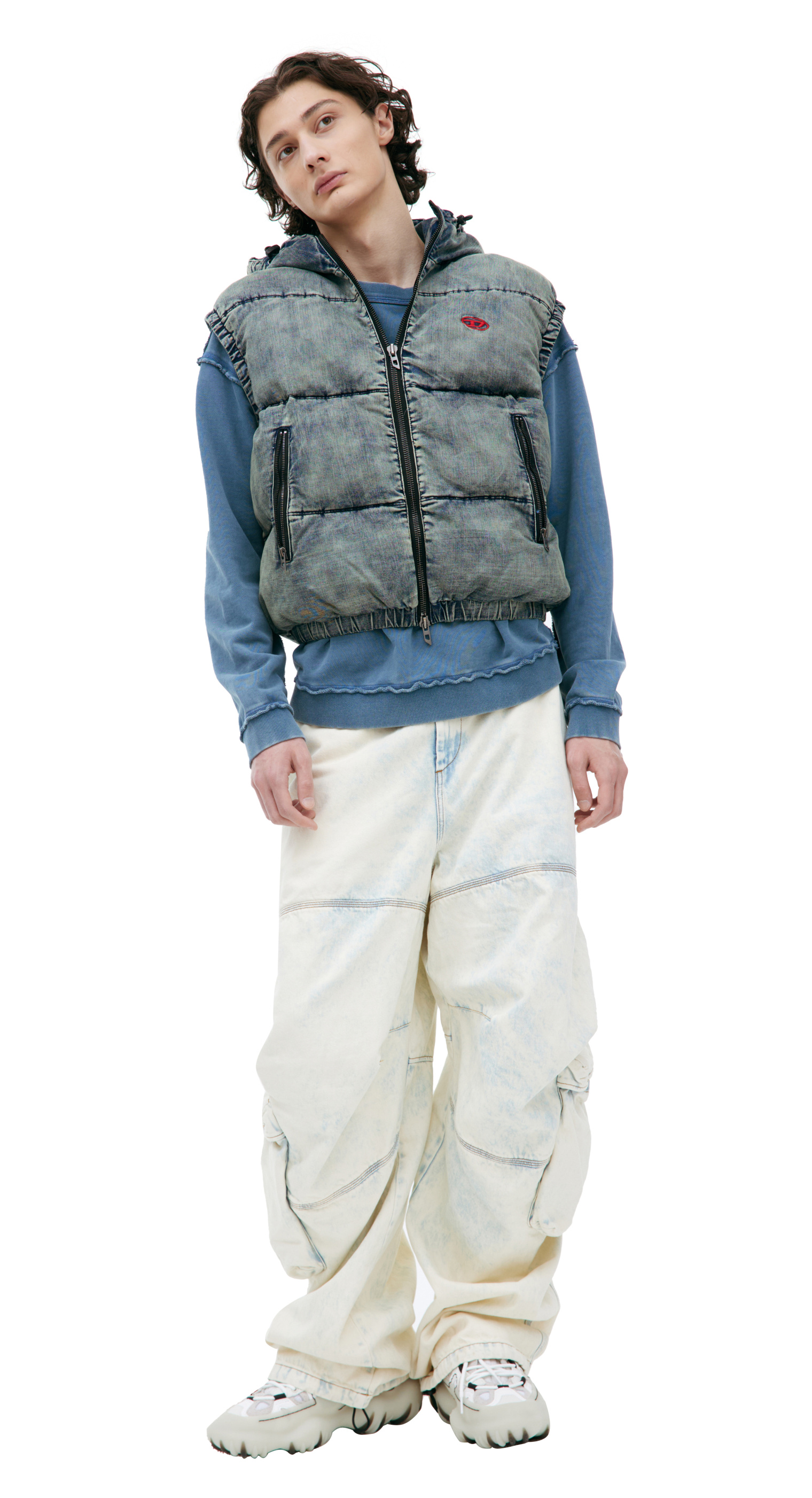 Diesel Monoprint down vest