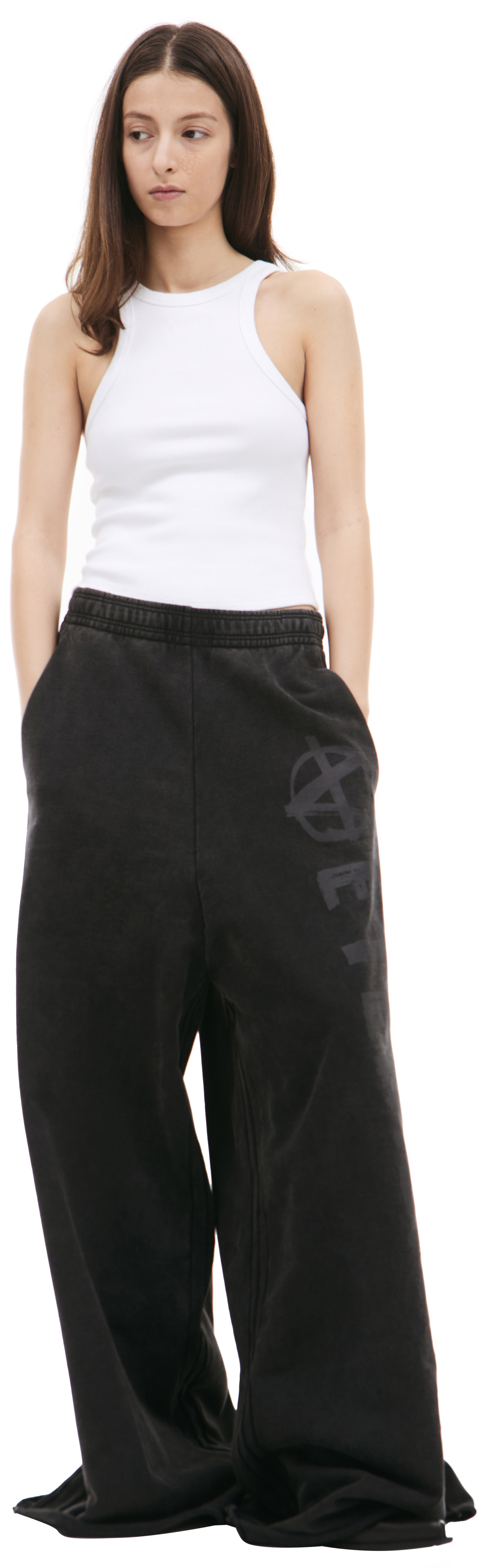 VETEMENTS Sporty trousers with logo