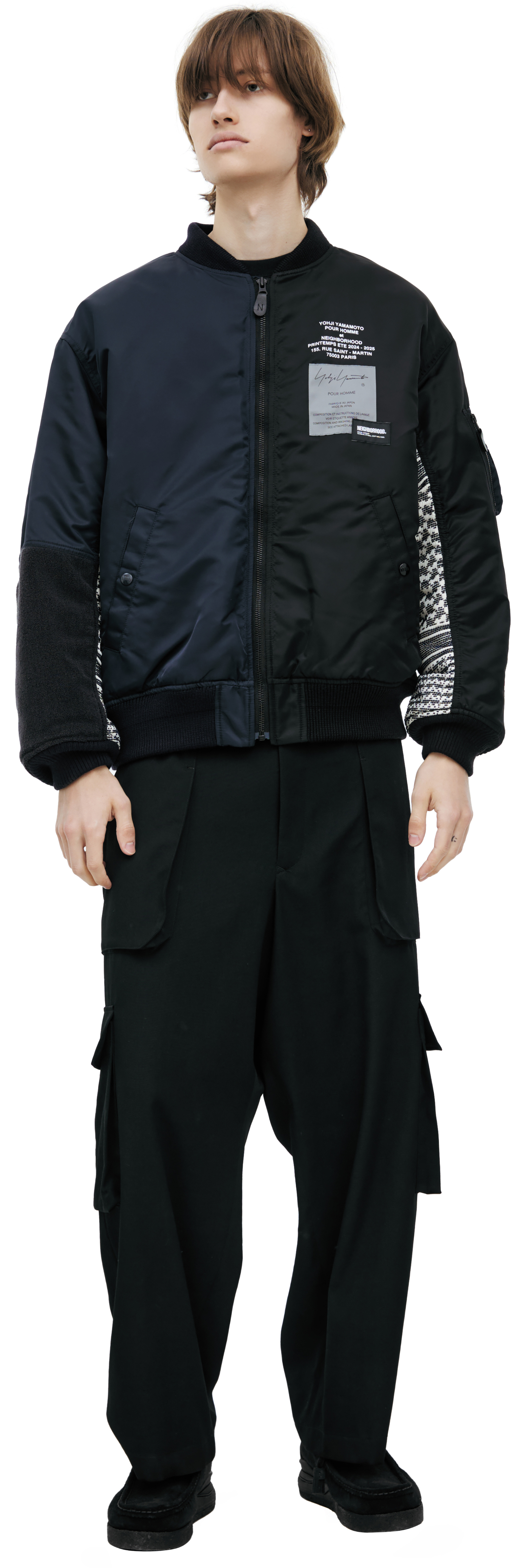 Yohji Yamamoto x Neighborhood Bomber Jacket