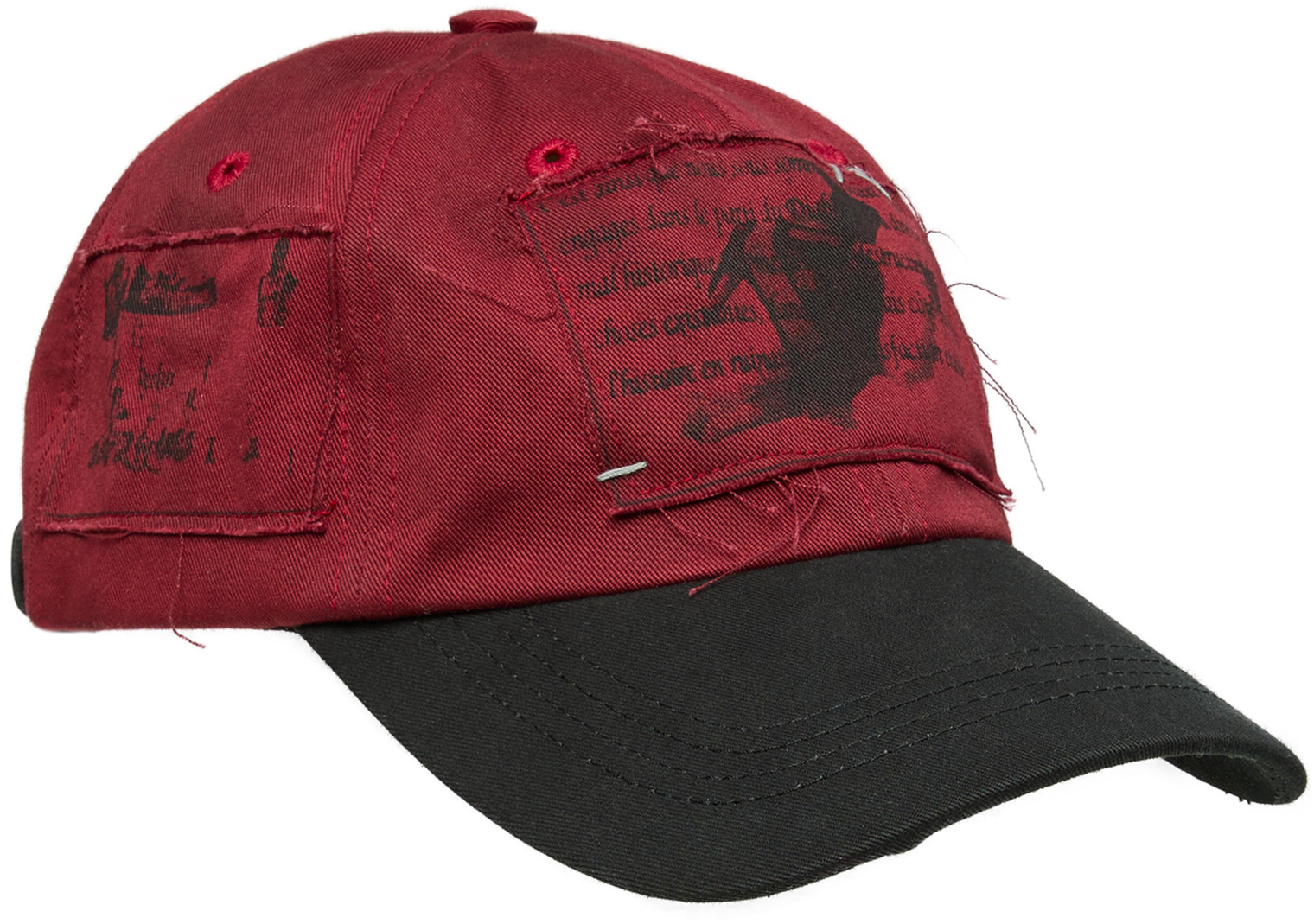 Buy Enfants Riches Déprimés men red a cap with a patch for $990