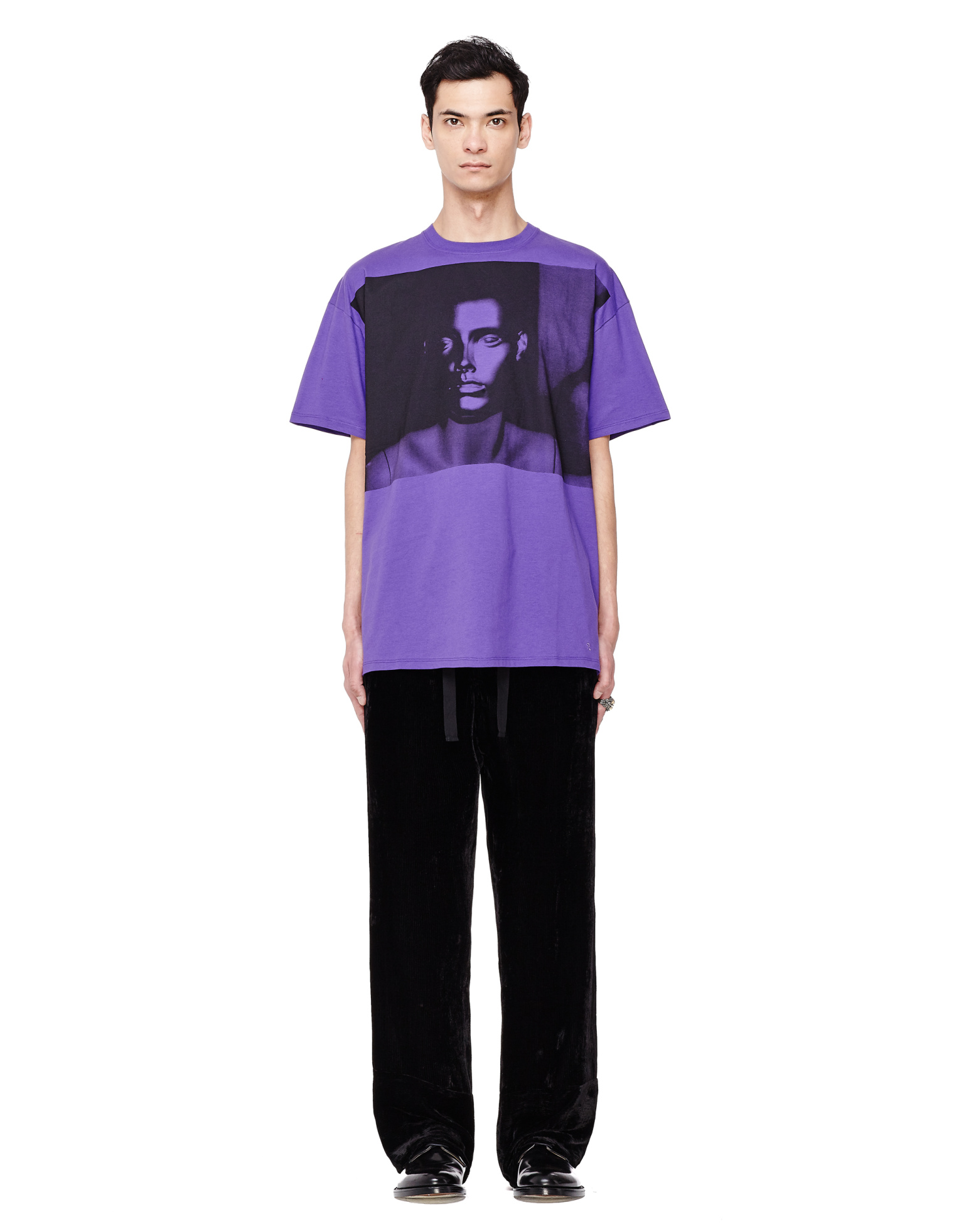 Raf Simons Peter Saville Printed Cotton T-shirt