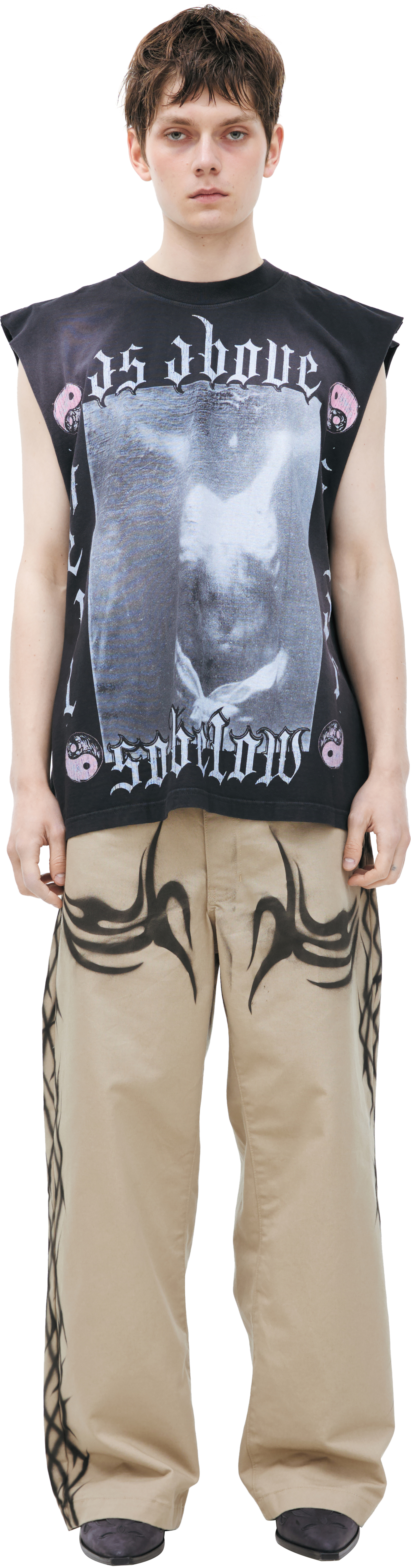 Hellstar Black printed T-shirt