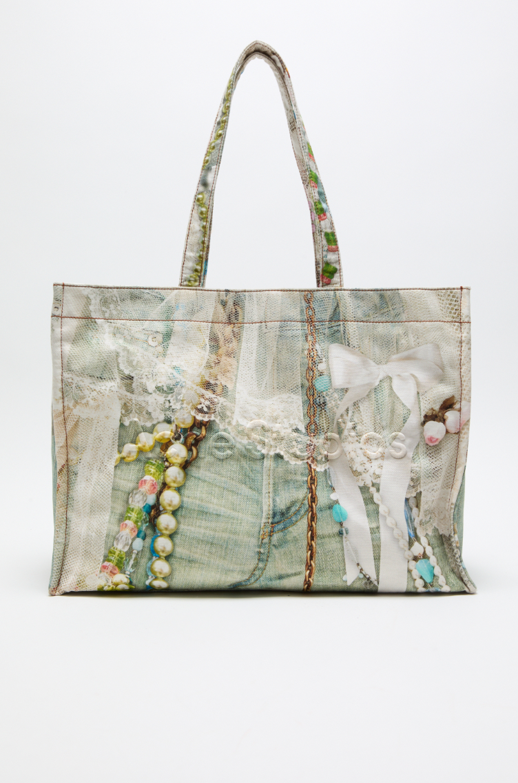 Acne Studios Printed Tote Bag
