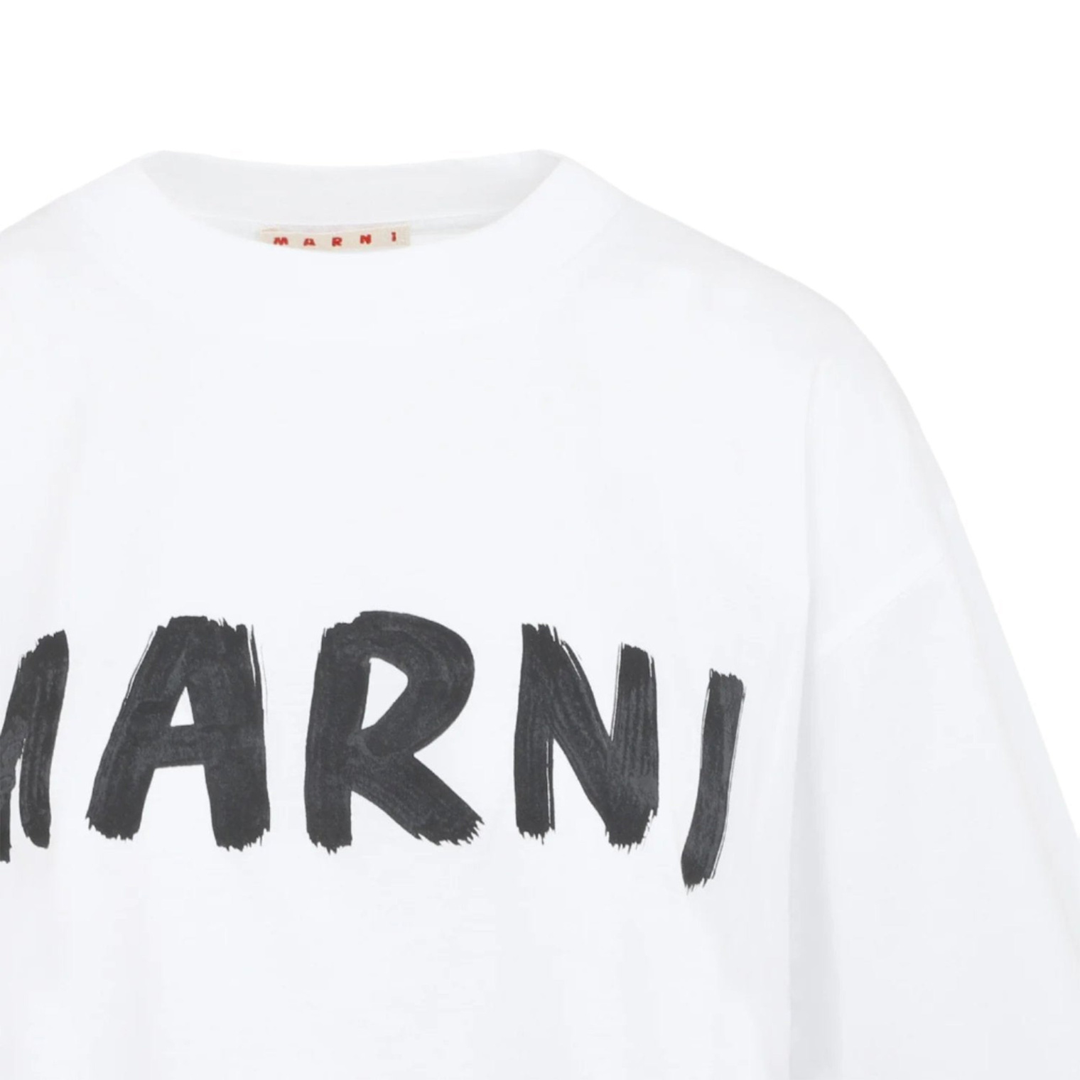 Marni Organic Cotton T-shirt with Logo