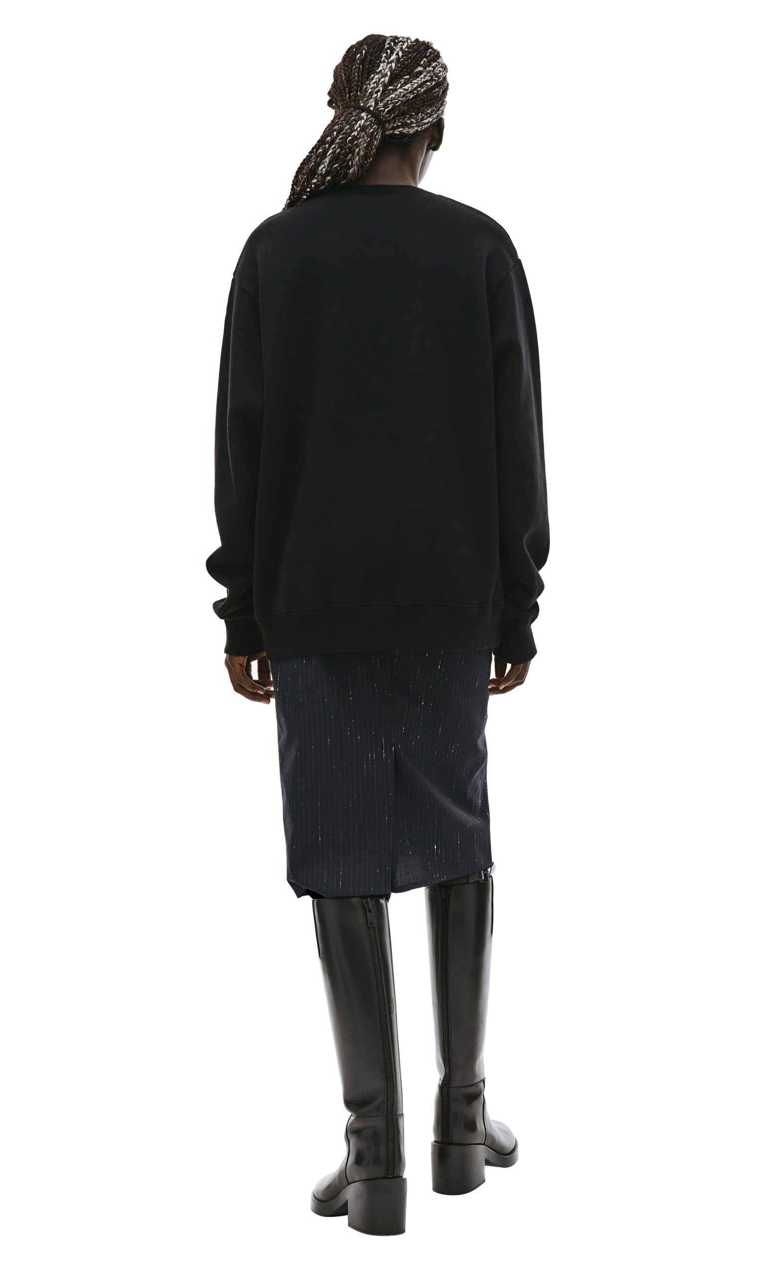 Undercover Black \'U\' sweatshirt
